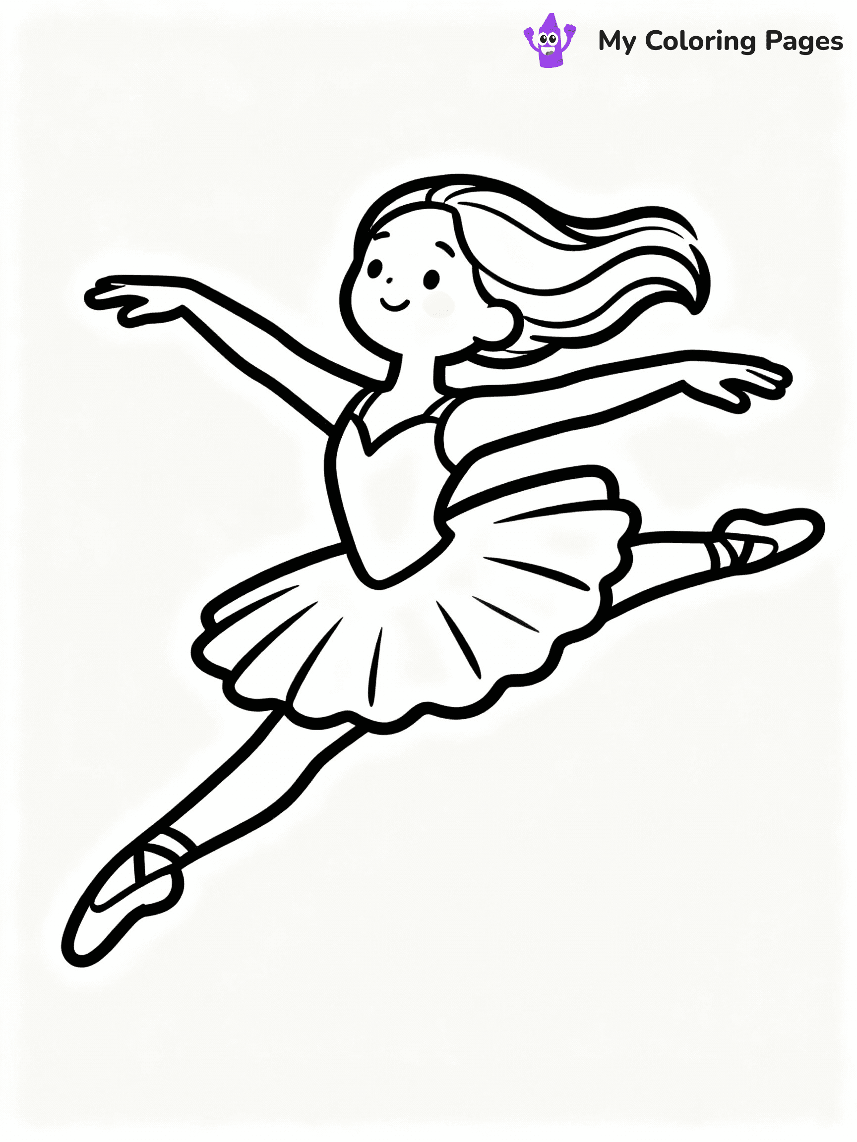 Ballerina Coloring Pages - 13