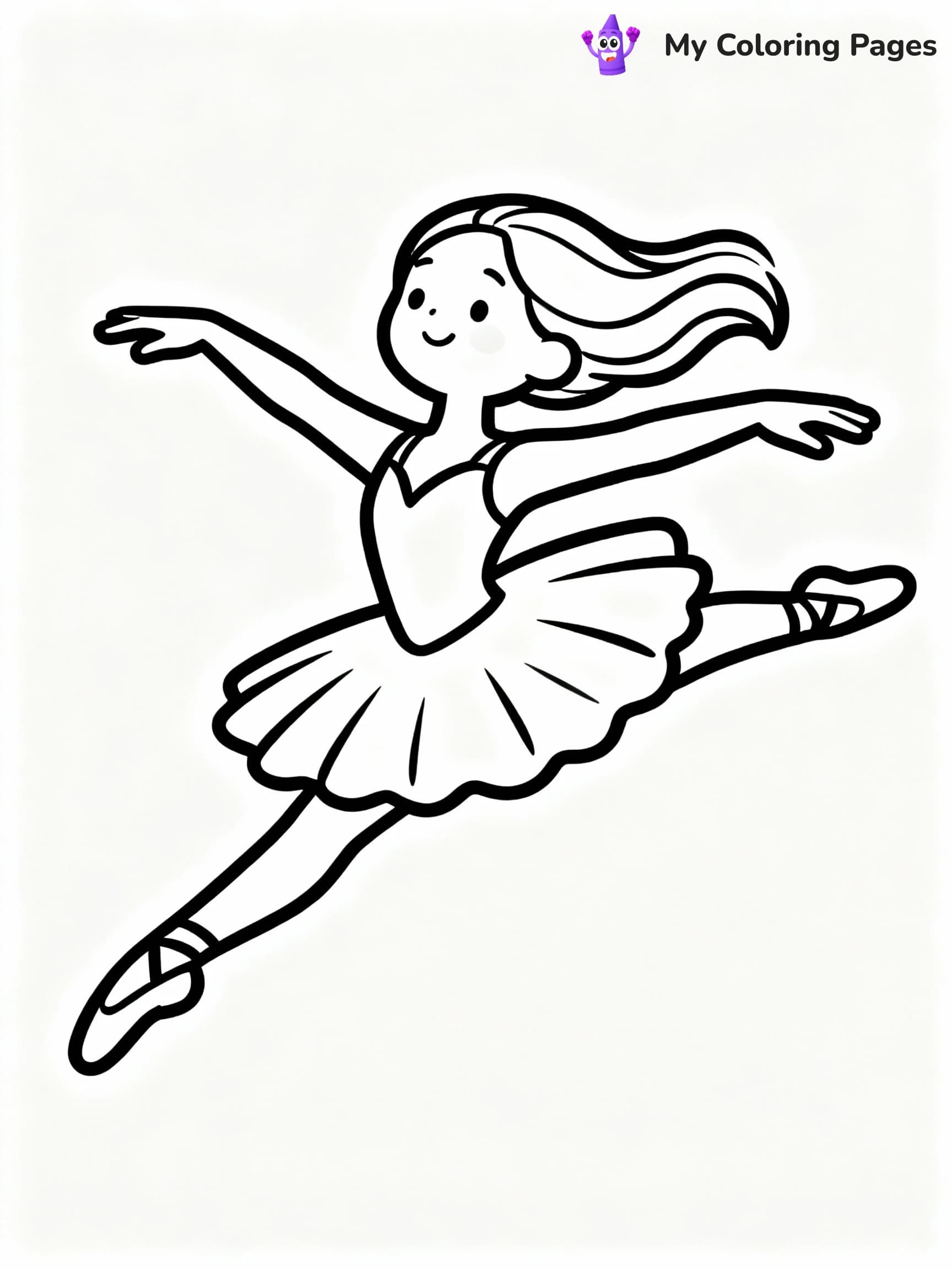 Ballerina Coloring Pages - 20
