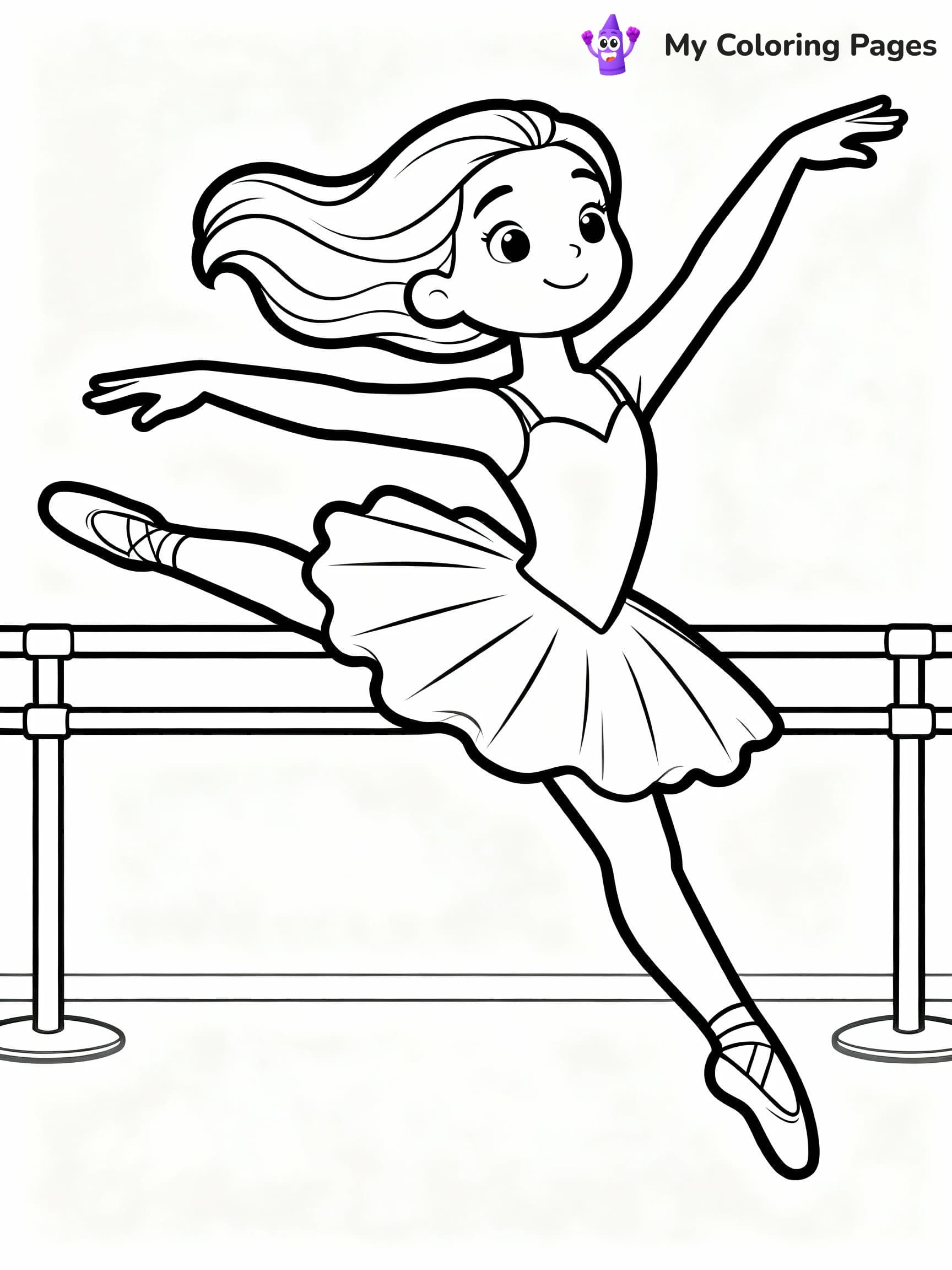 Ballerina Coloring Pages - 19
