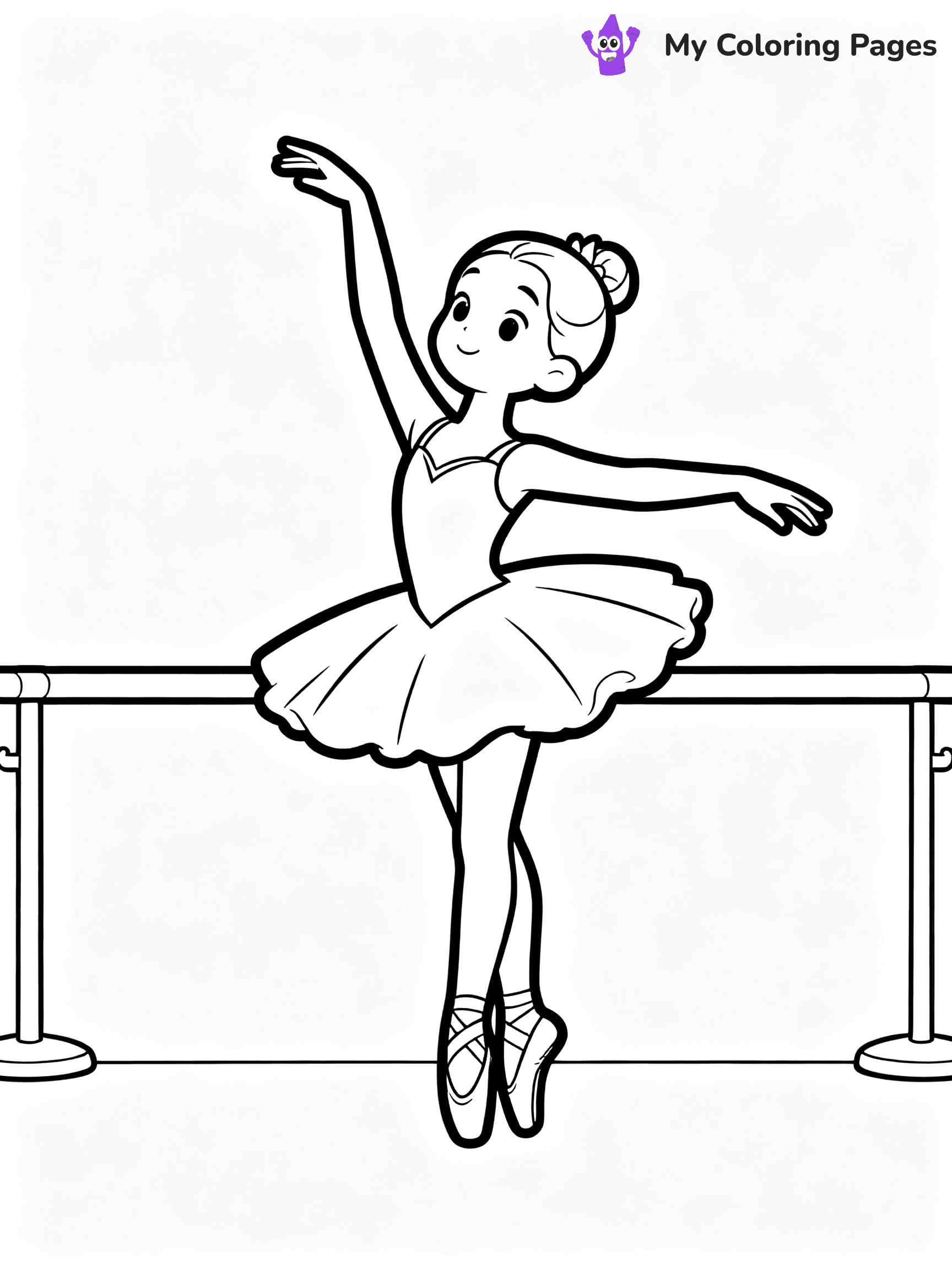 Ballerina Coloring Pages - 11
