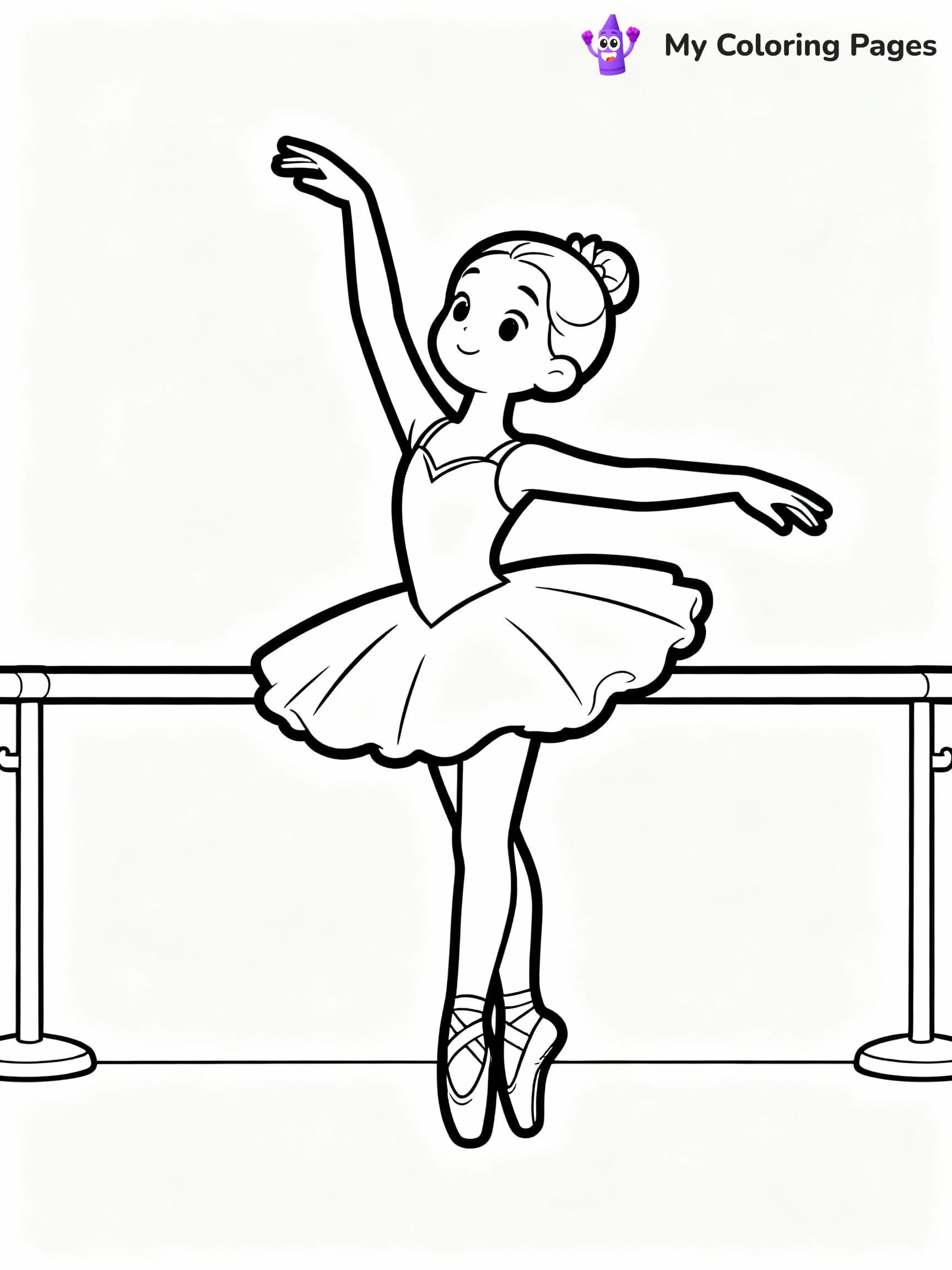 Ballerina Coloring Pages - 18