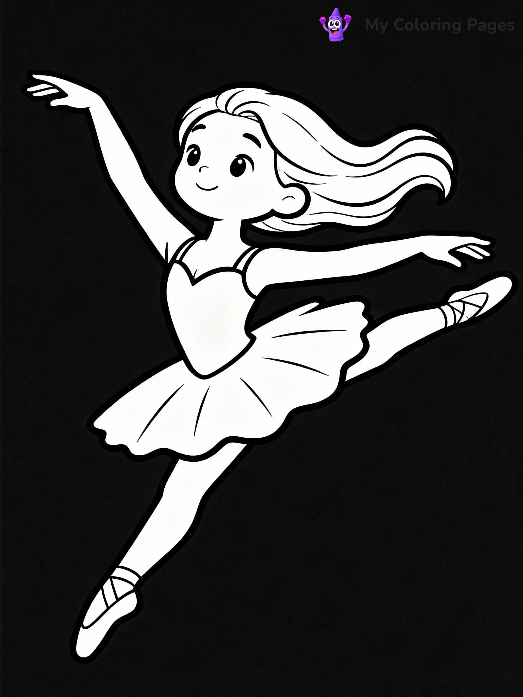 Ballerina Coloring Pages - 17