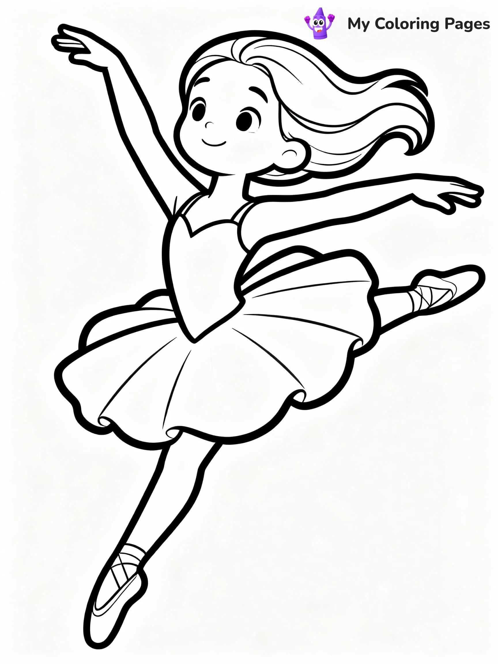 Ballerina Coloring Pages - 15