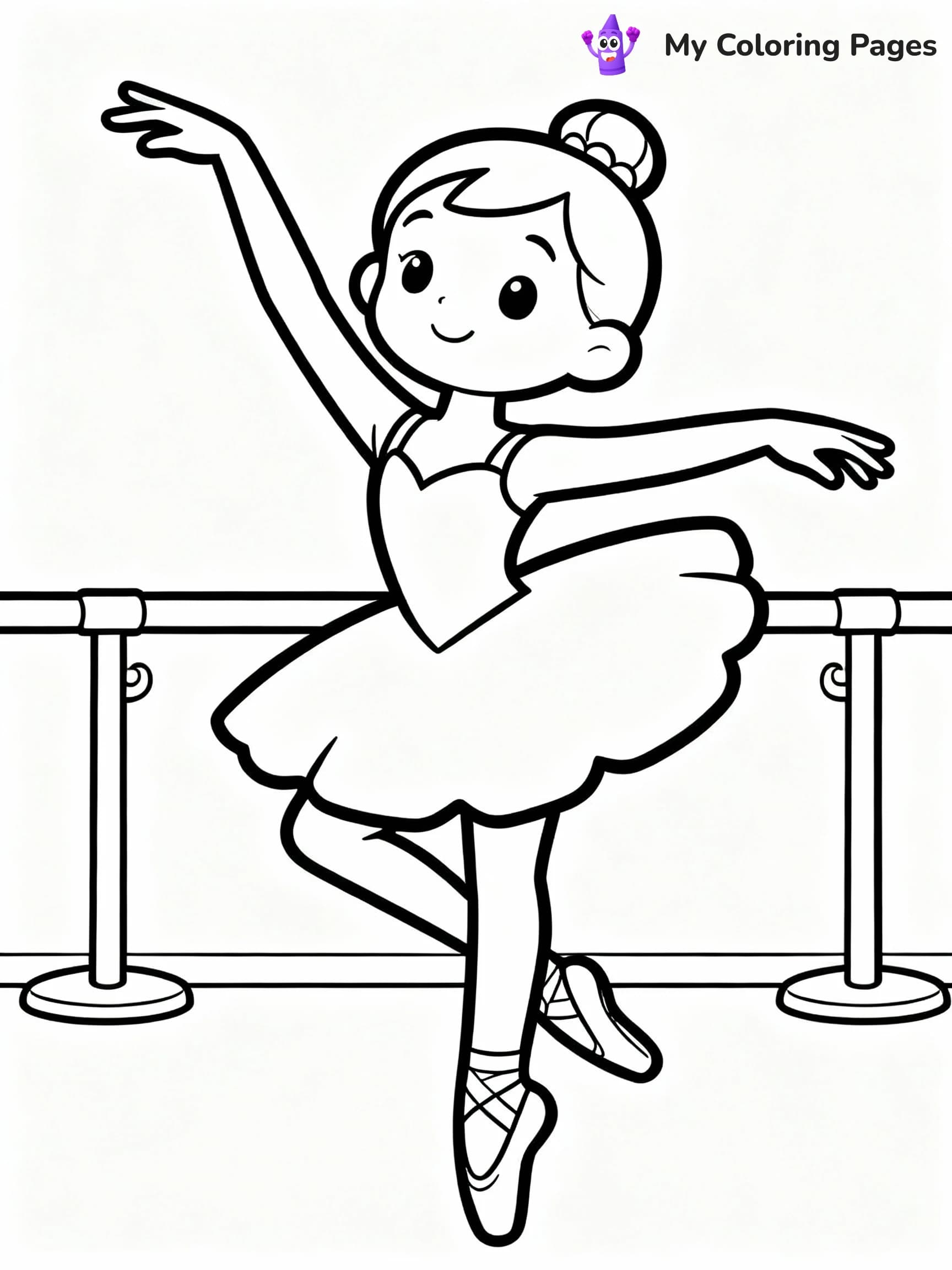 Ballerina Coloring Pages - 13