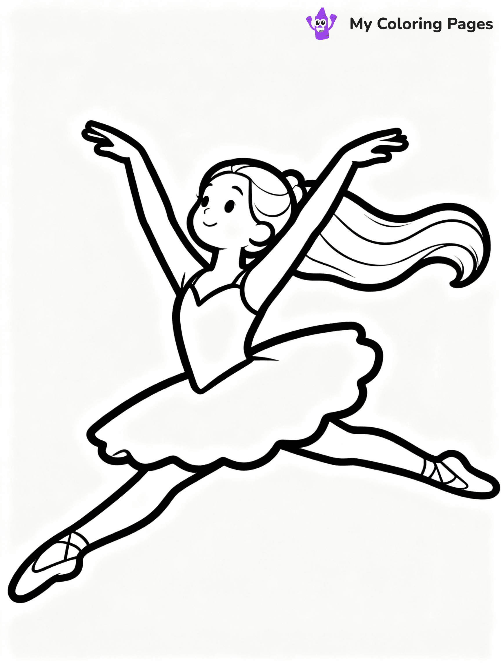 Ballerina Coloring Pages - 5