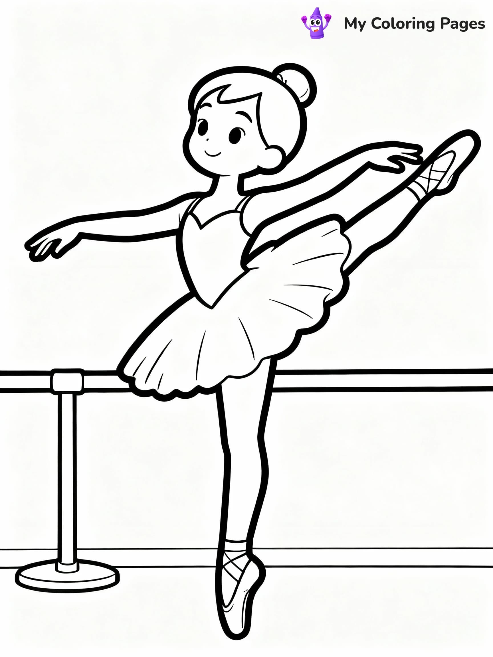 Ballerina Coloring Pages - 10