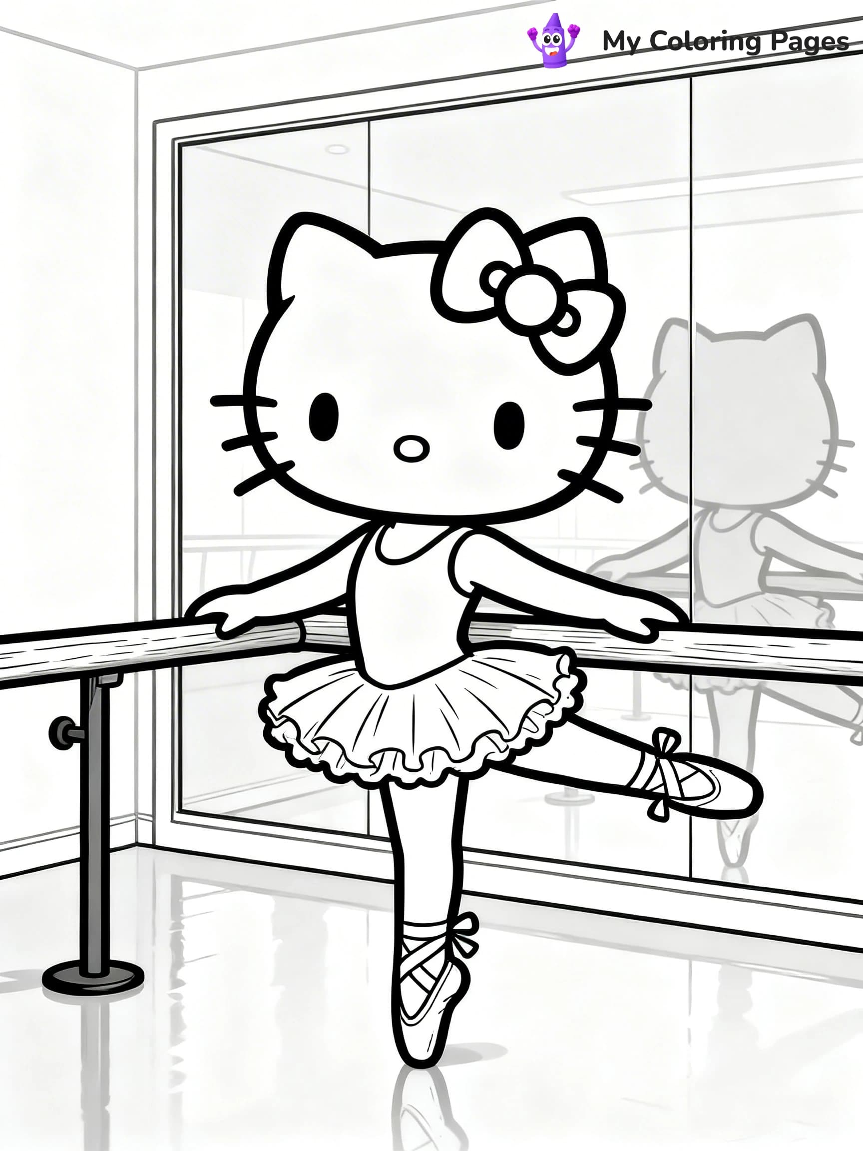 Ballerina Coloring Pages - 7