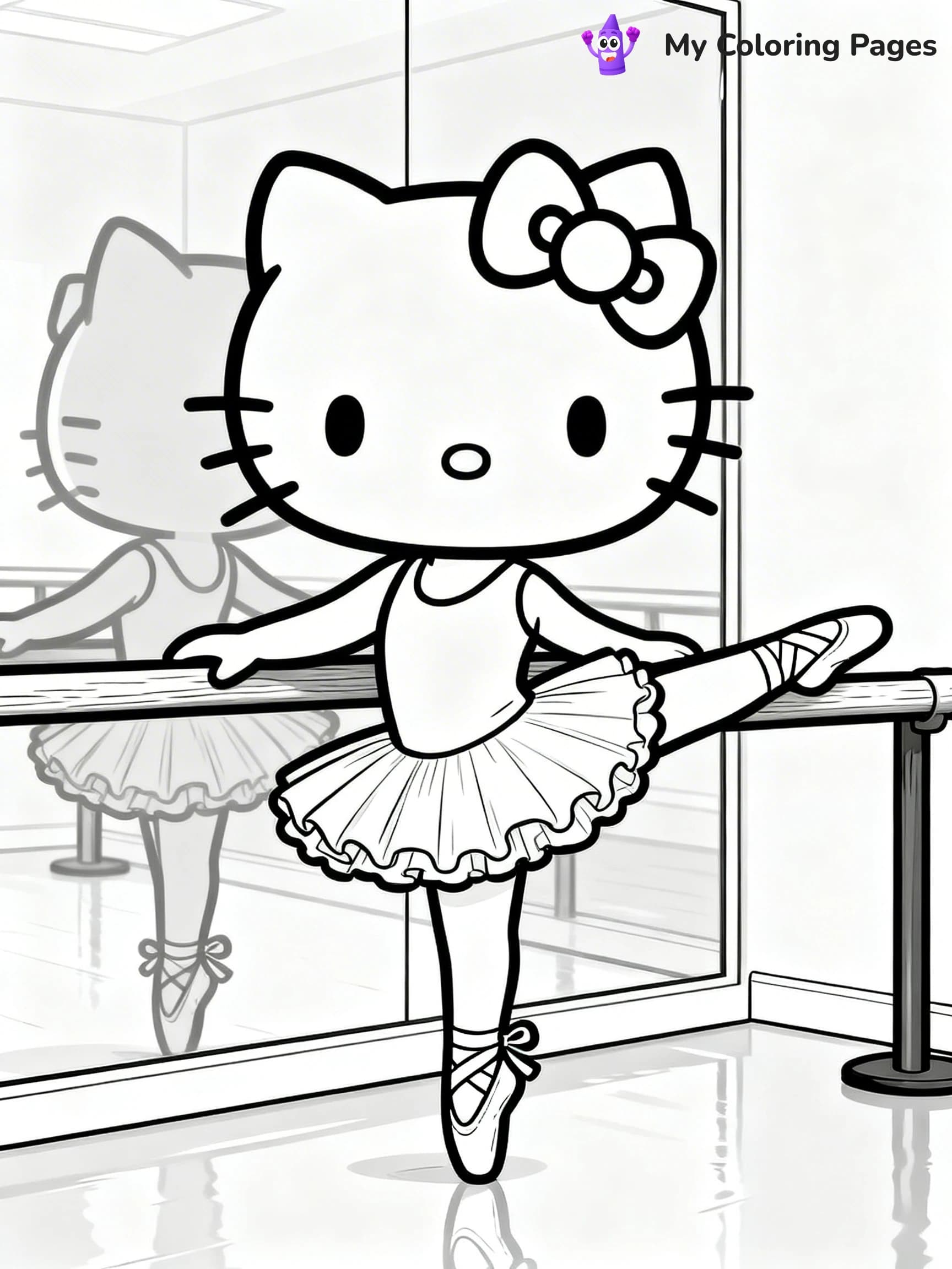 Ballerina Coloring Pages - 5
