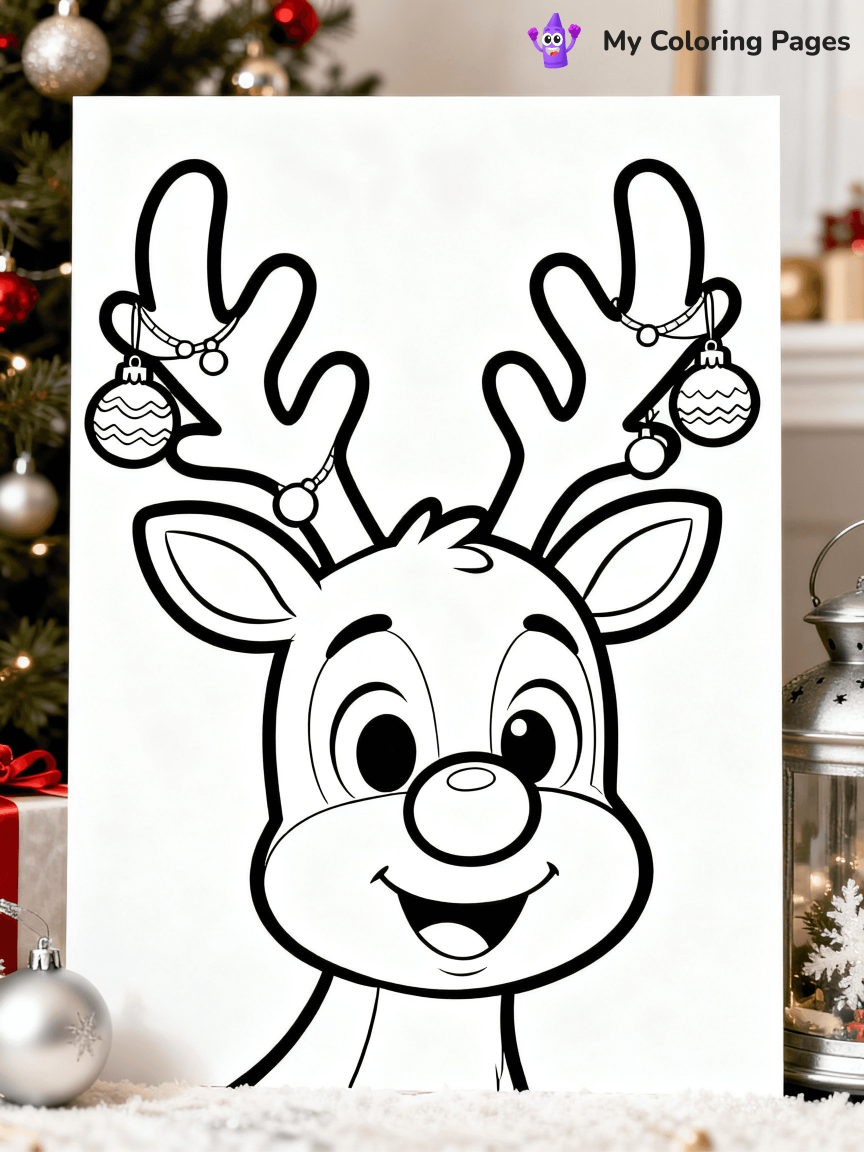 Rudolph Coloring Pages - 27