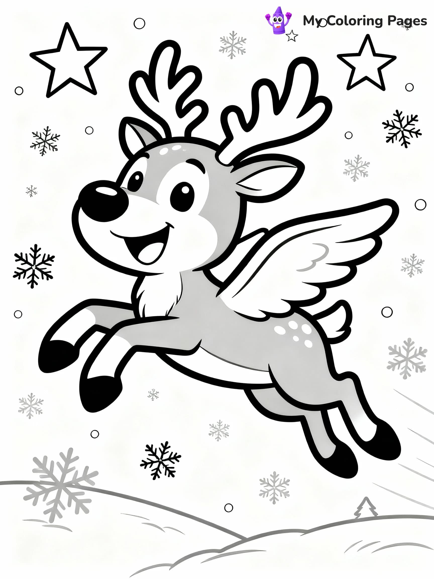 Rudolph Coloring Pages - 23