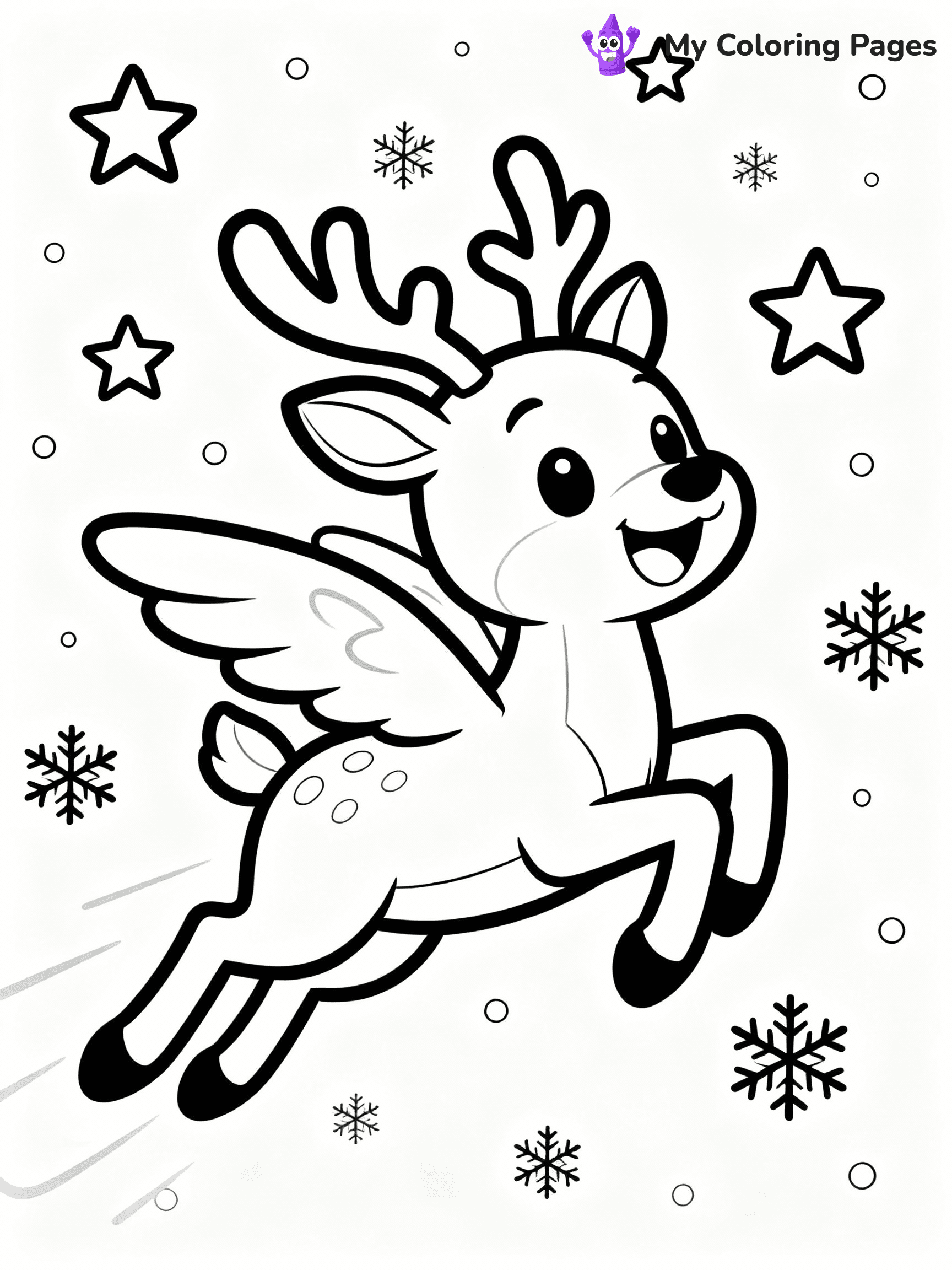 Rudolph Coloring Pages - 22