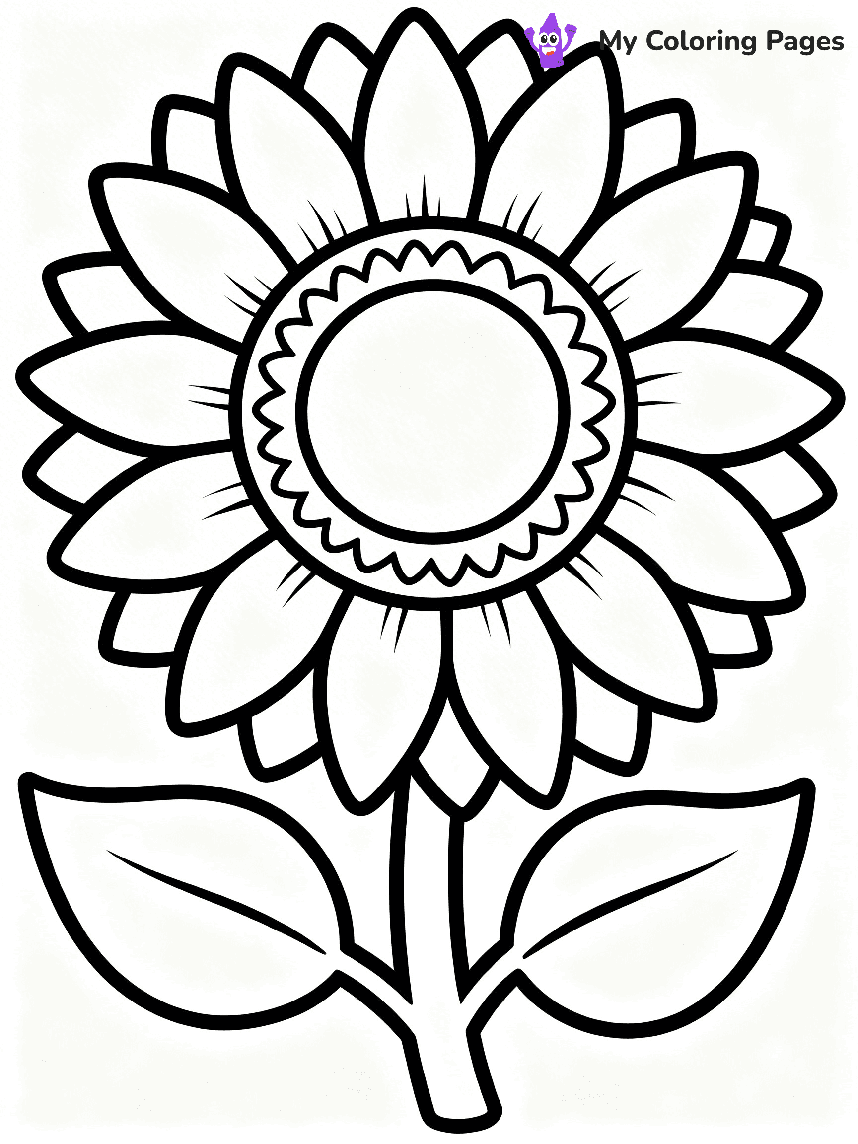 Detailed Flower Coloring Pages - 96