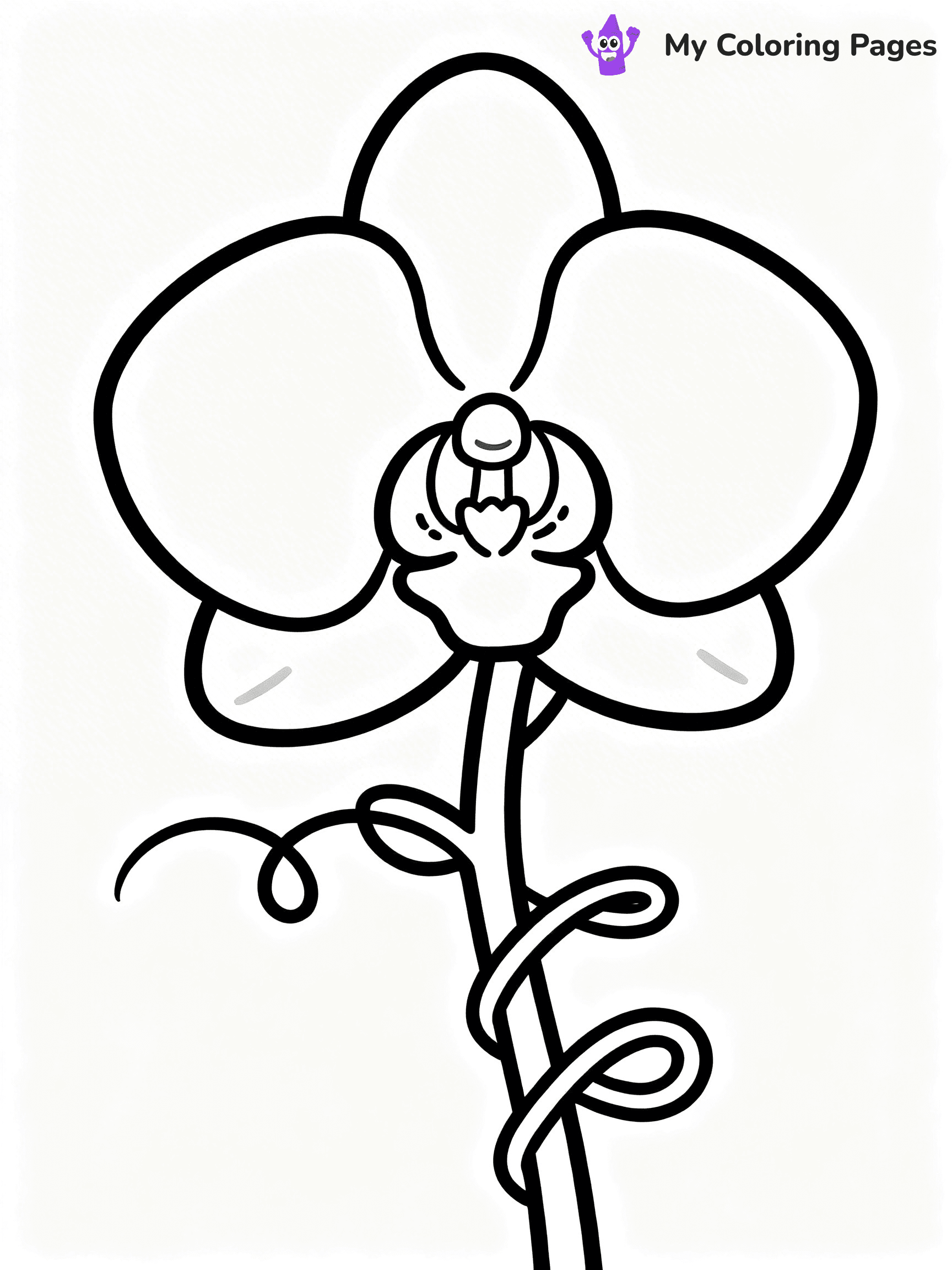Detailed Flower Coloring Pages - 83