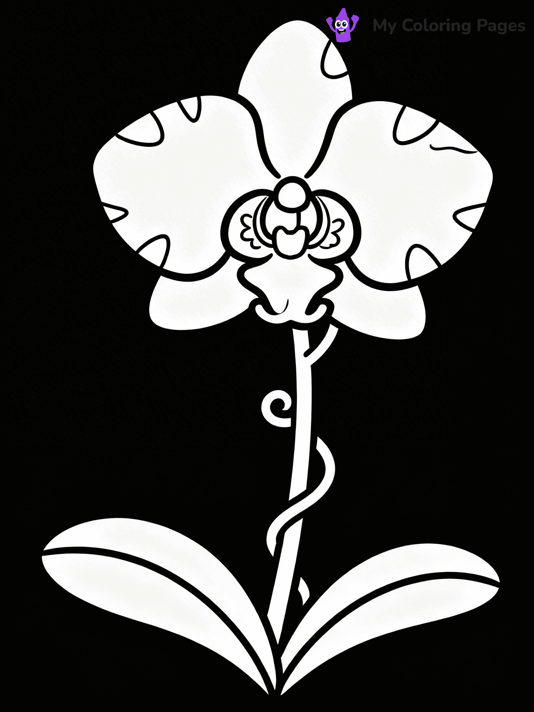 Detailed Flower Coloring Pages - 79