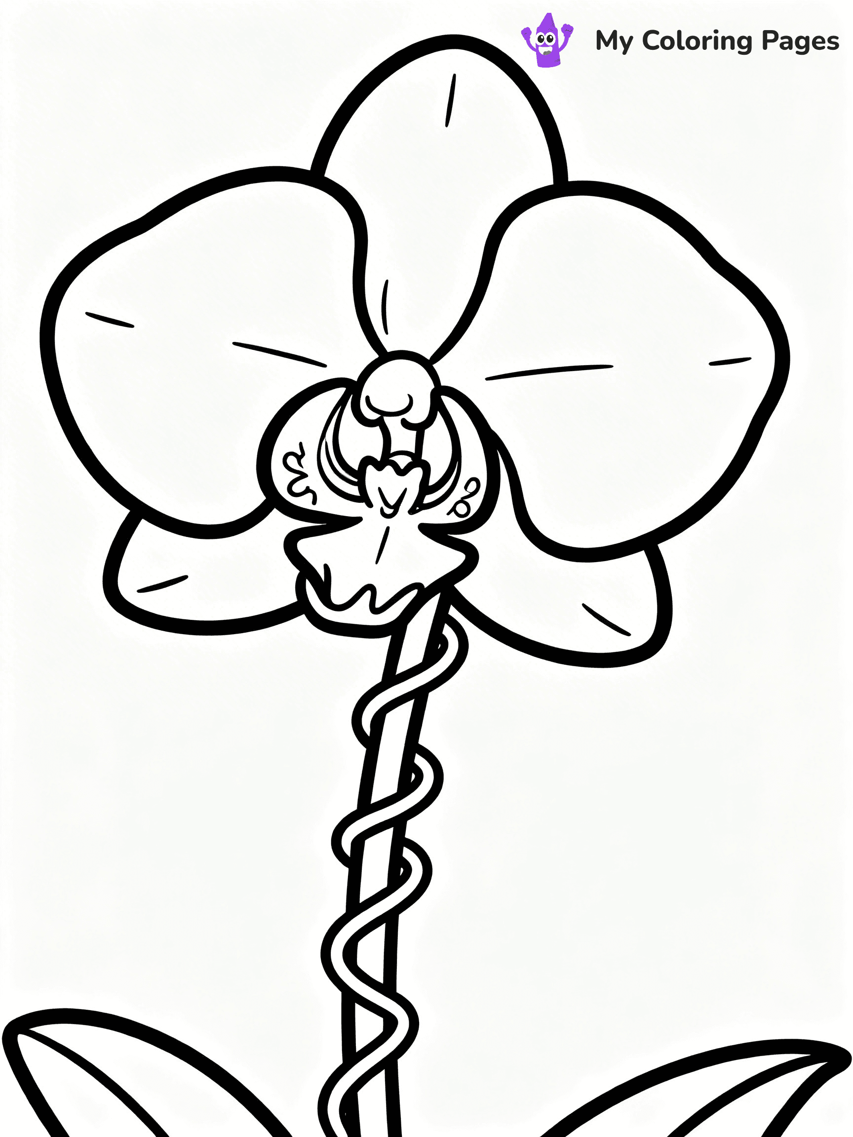 Detailed Flower Coloring Pages - 78