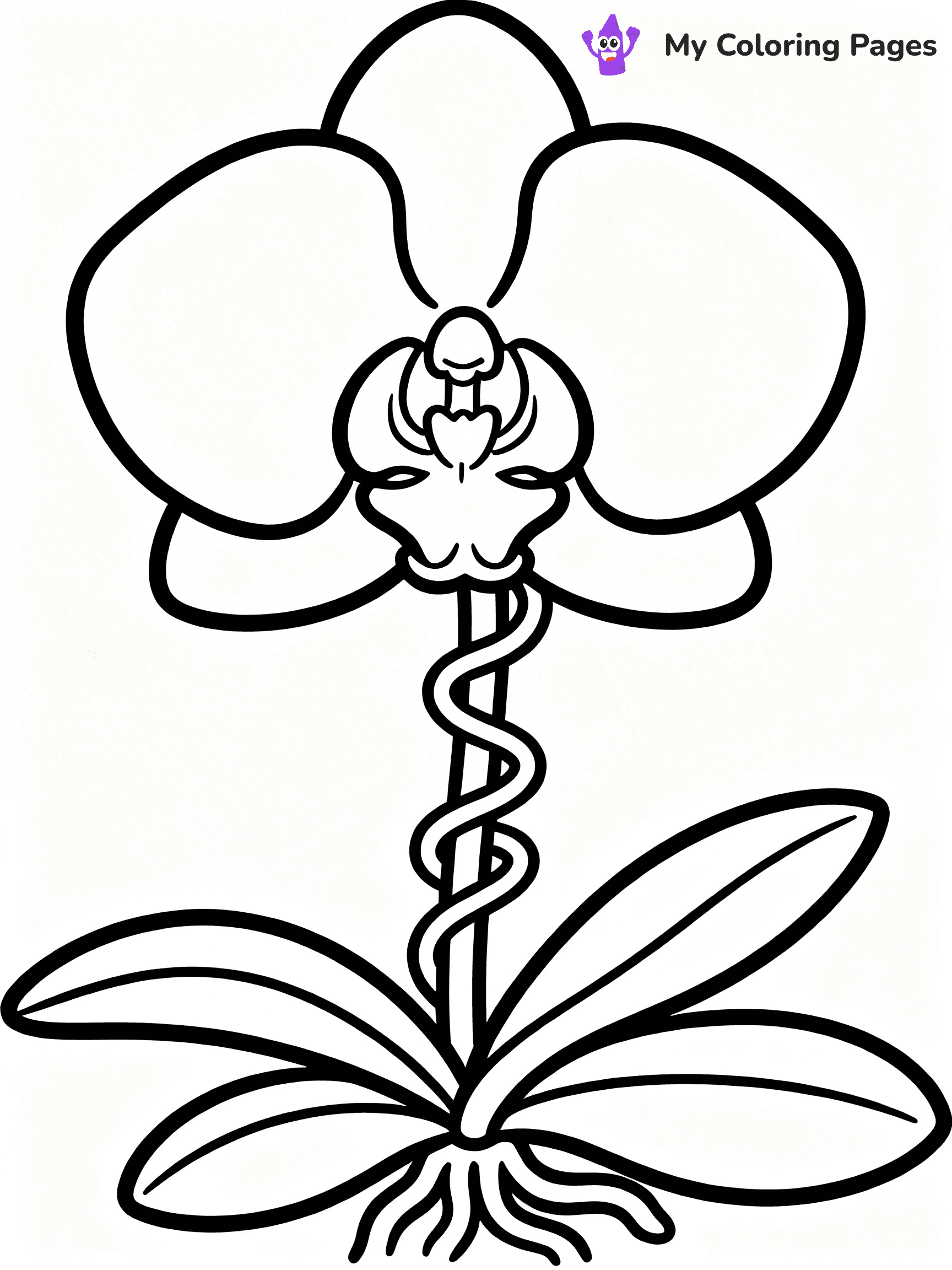 Detailed Flower Coloring Pages - 77