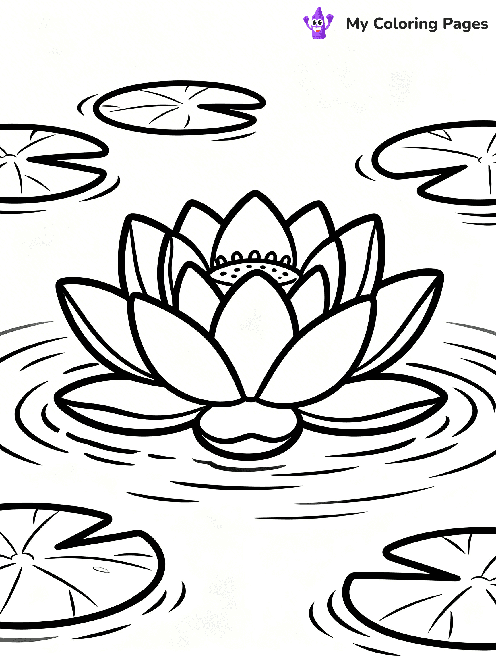 Detailed Flower Coloring Pages - 51