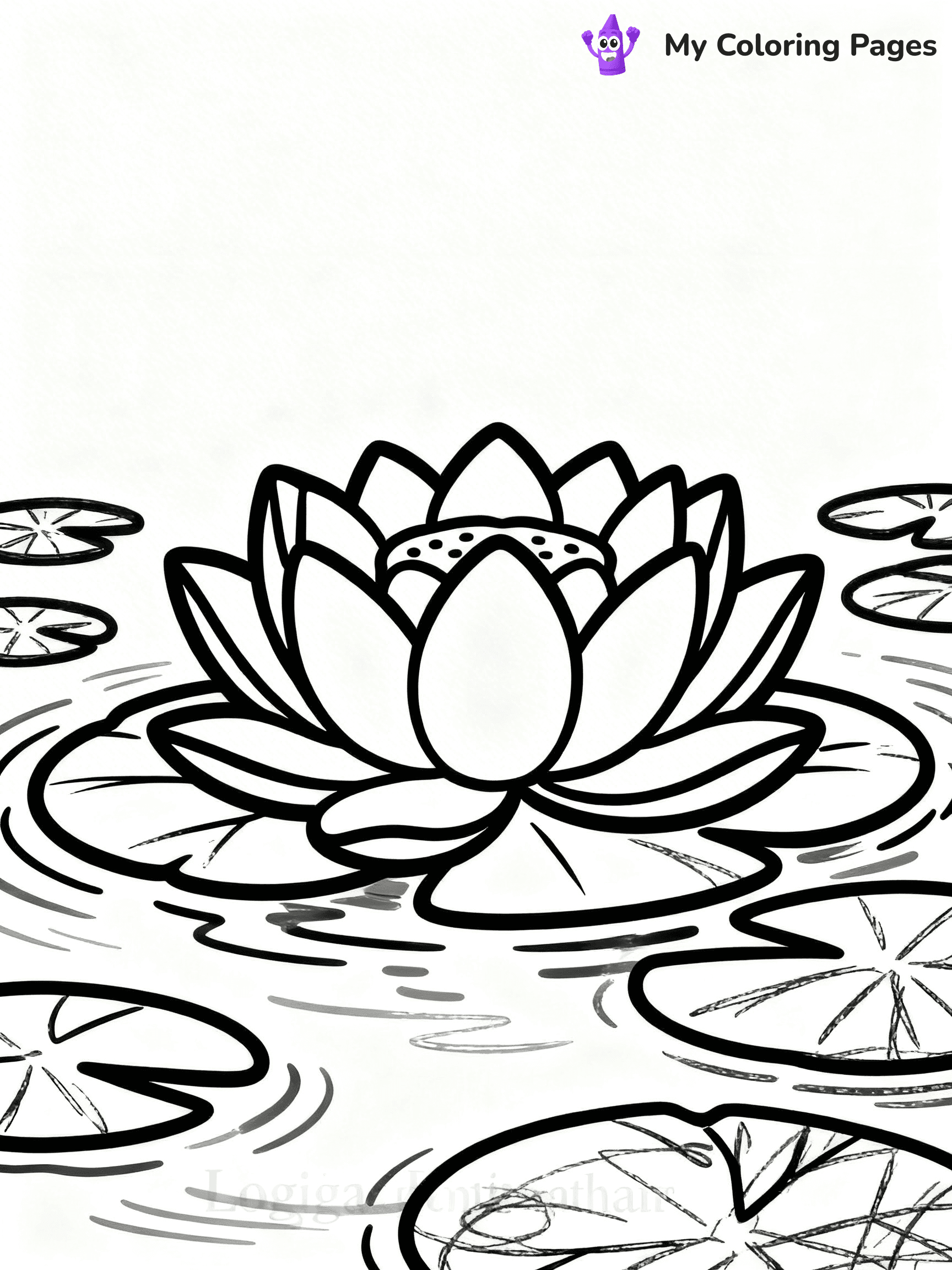 Detailed Flower Coloring Pages - 39