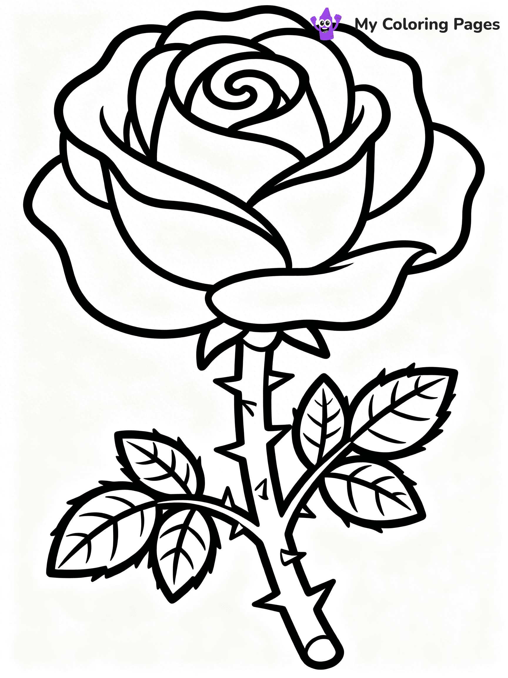 Detailed Flower Coloring Pages - 31