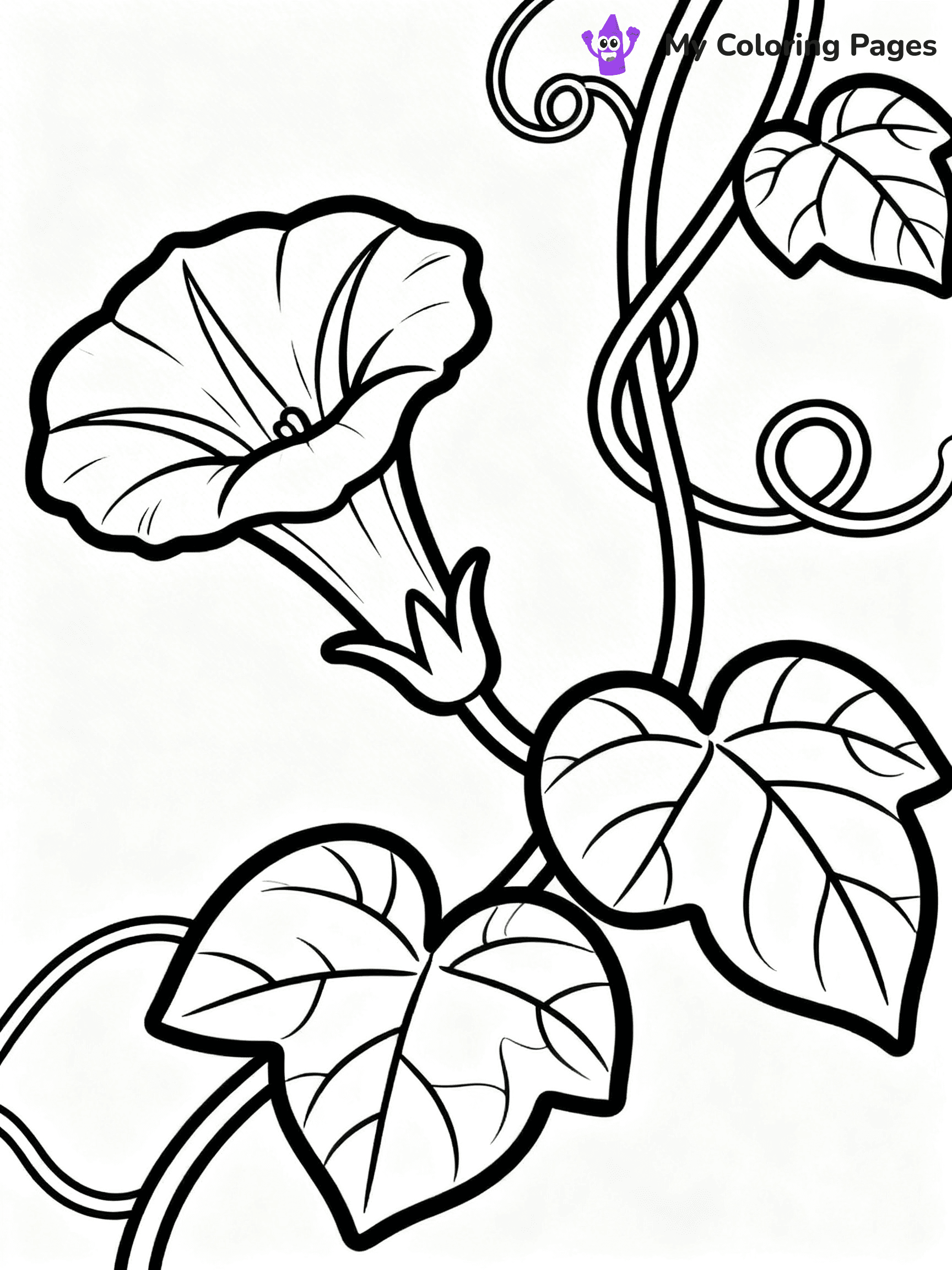 Detailed Flower Coloring Pages - 13