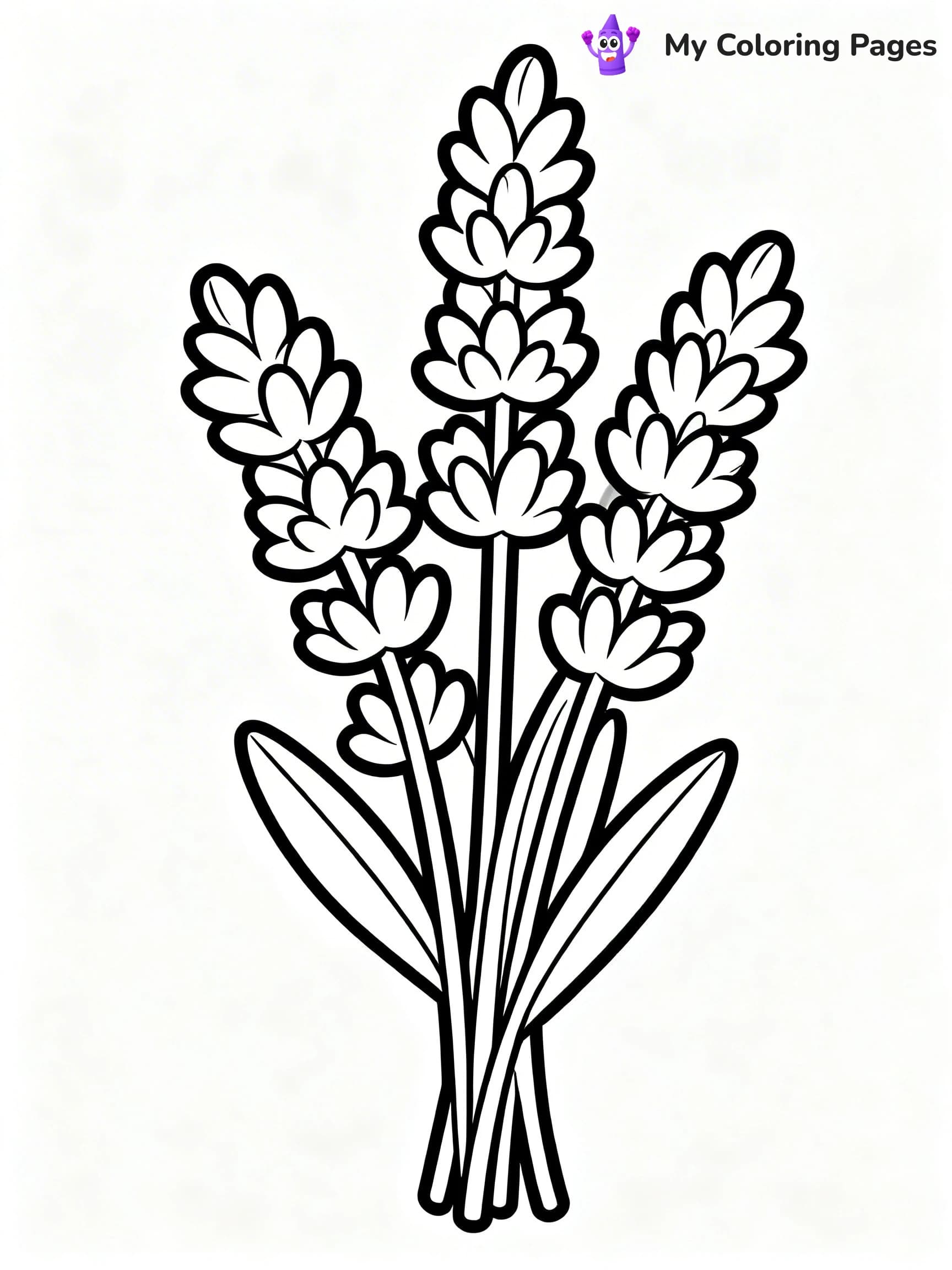 Detailed Flower Coloring Pages - 4