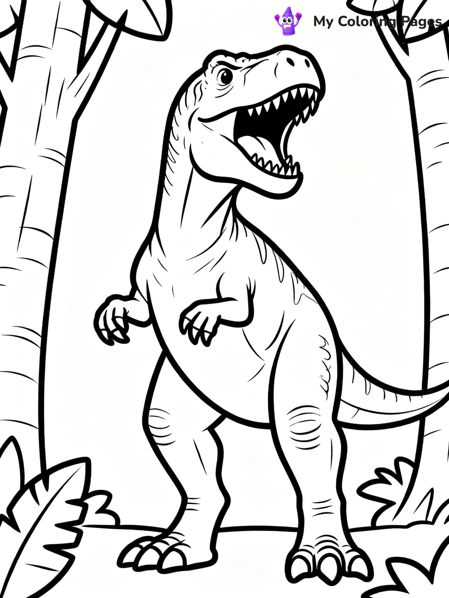 Jurassic Park Coloring Pages - 10