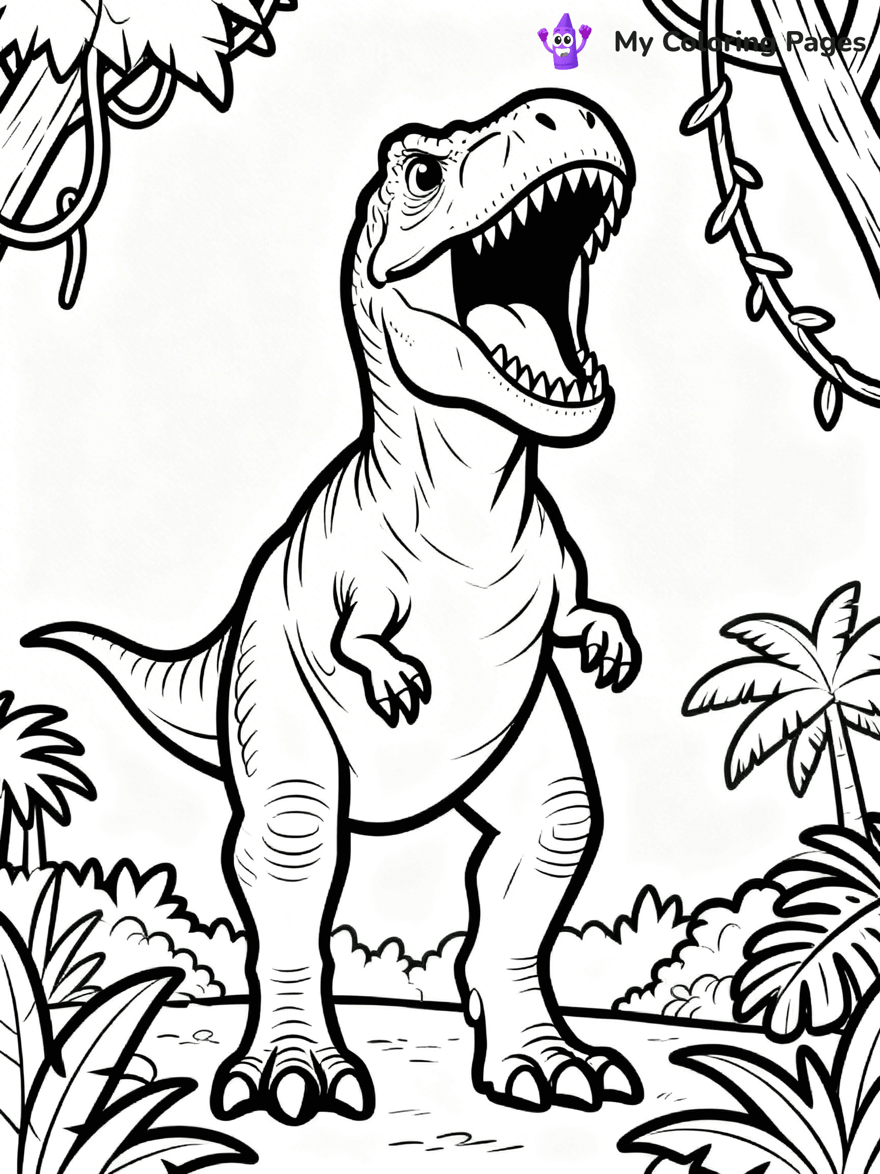 Jurassic Park Coloring Pages - 9