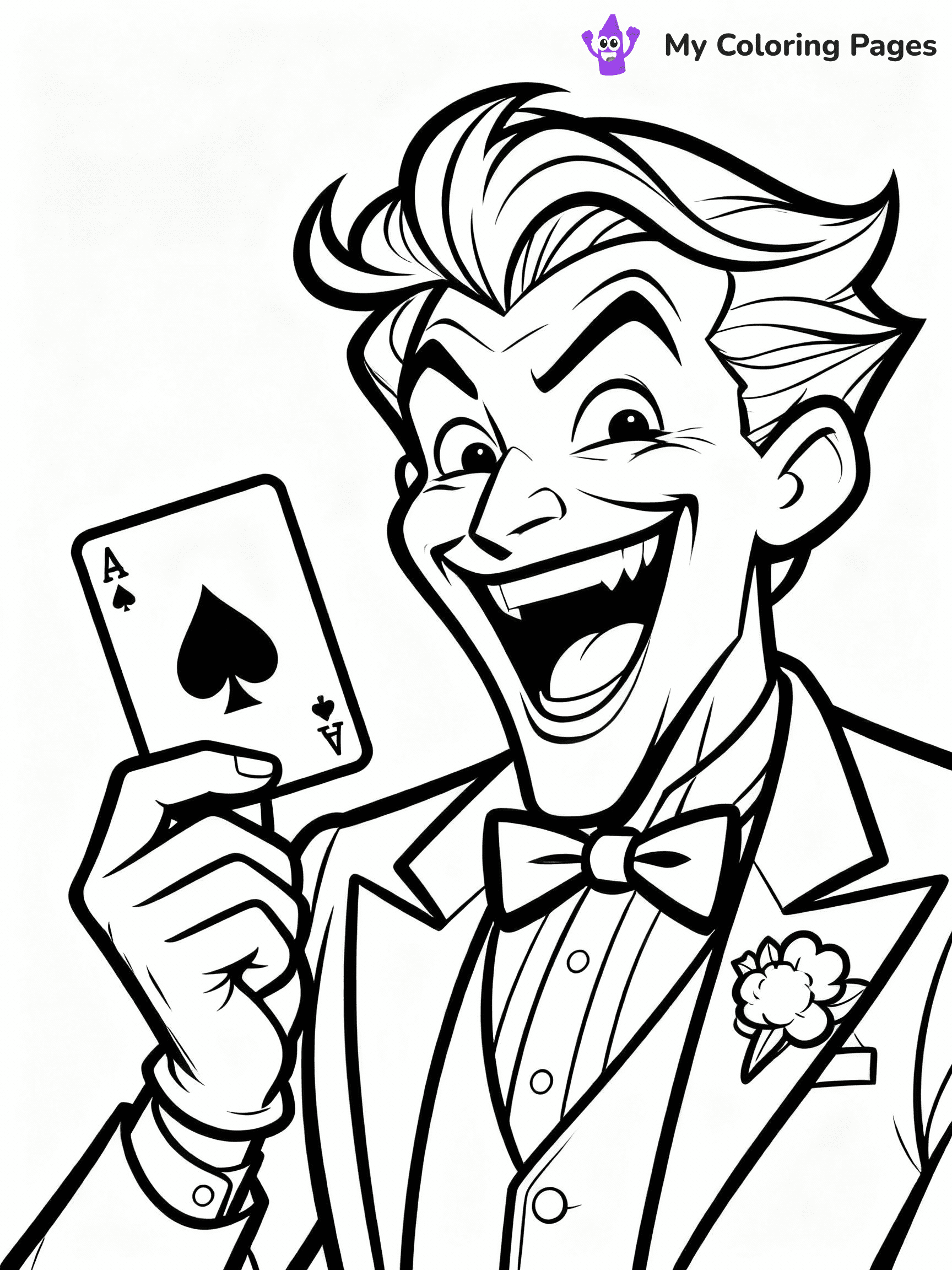 Joker Coloring Pages - 25