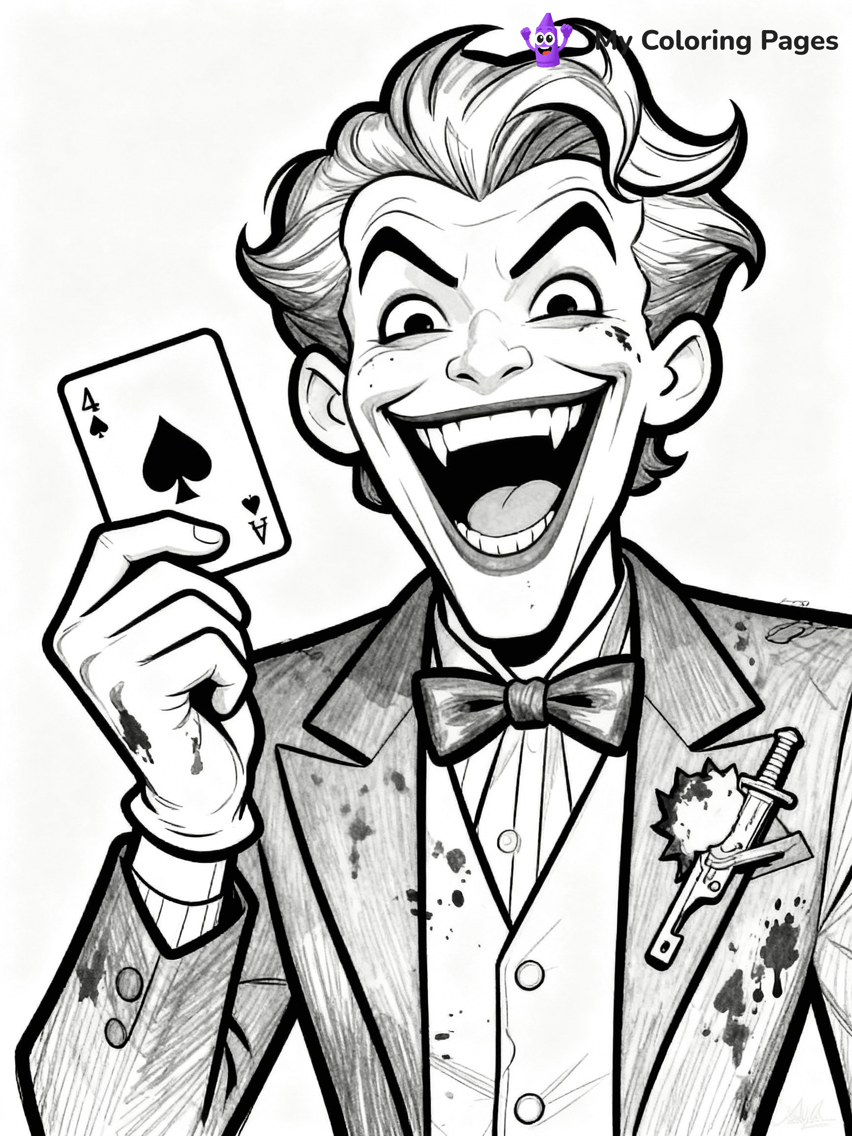 Joker Coloring Pages - 23