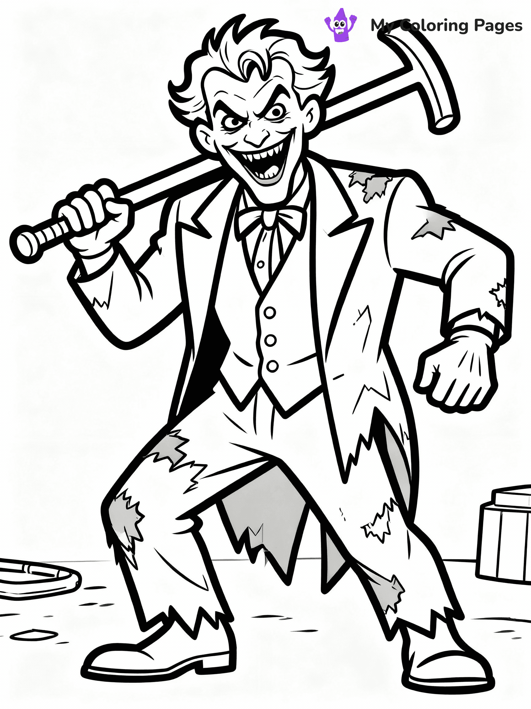 Joker Coloring Pages - 20