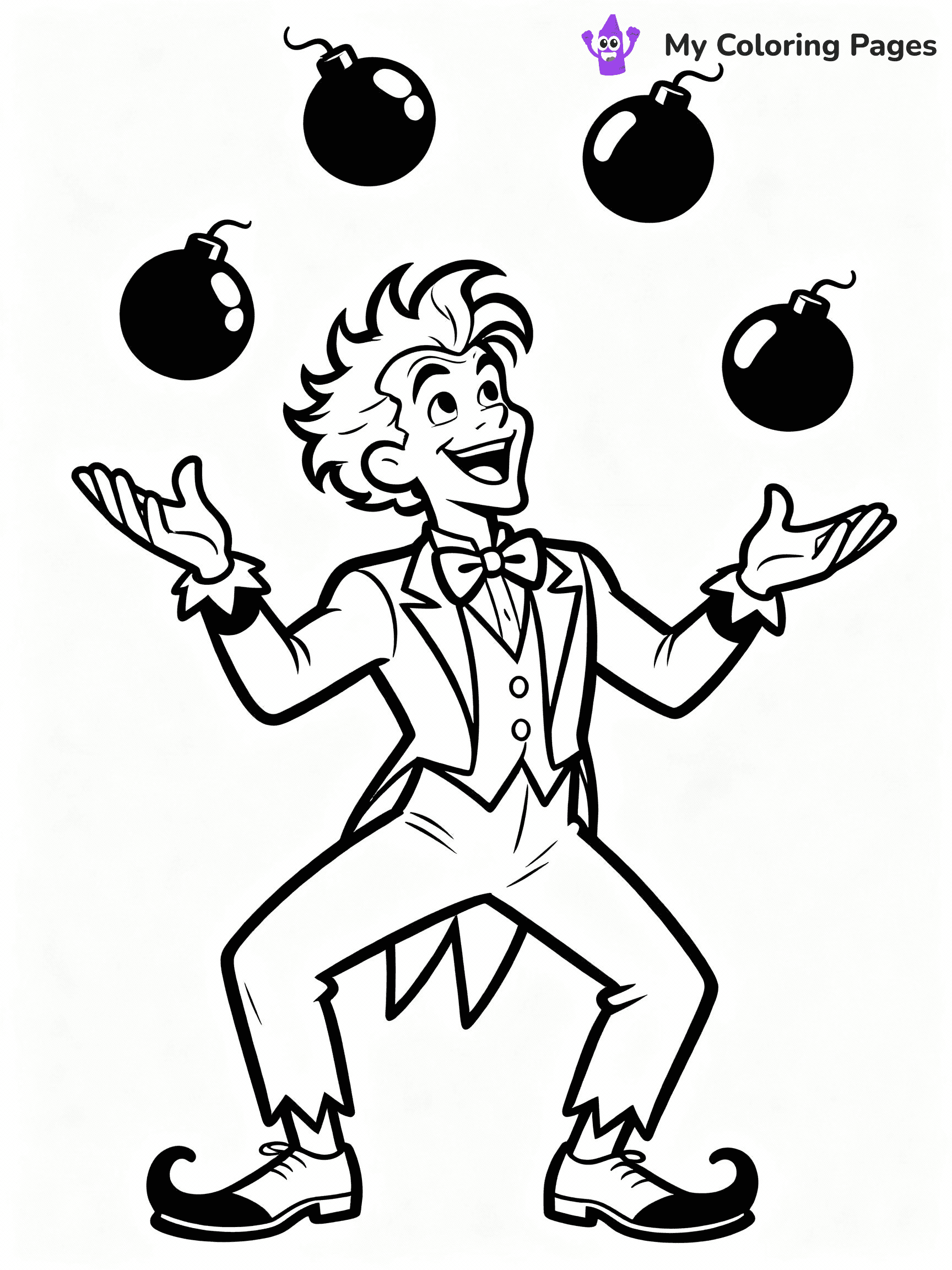 Joker Coloring Pages - 12