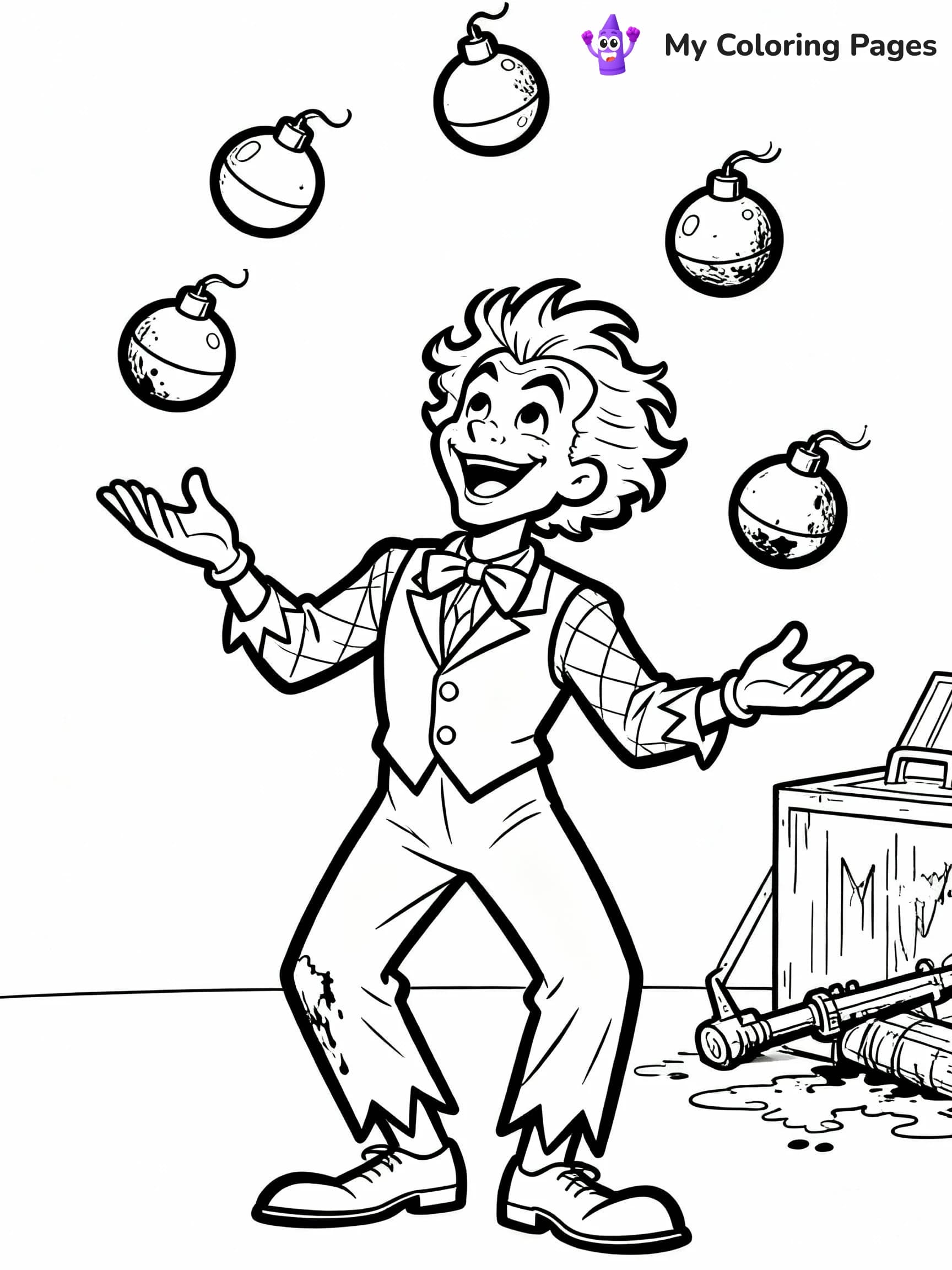 Joker Coloring Pages - 9