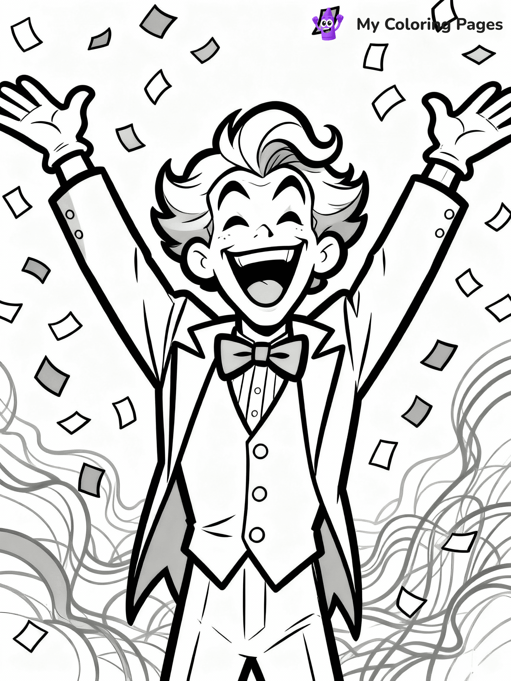 Joker Coloring Pages - 7