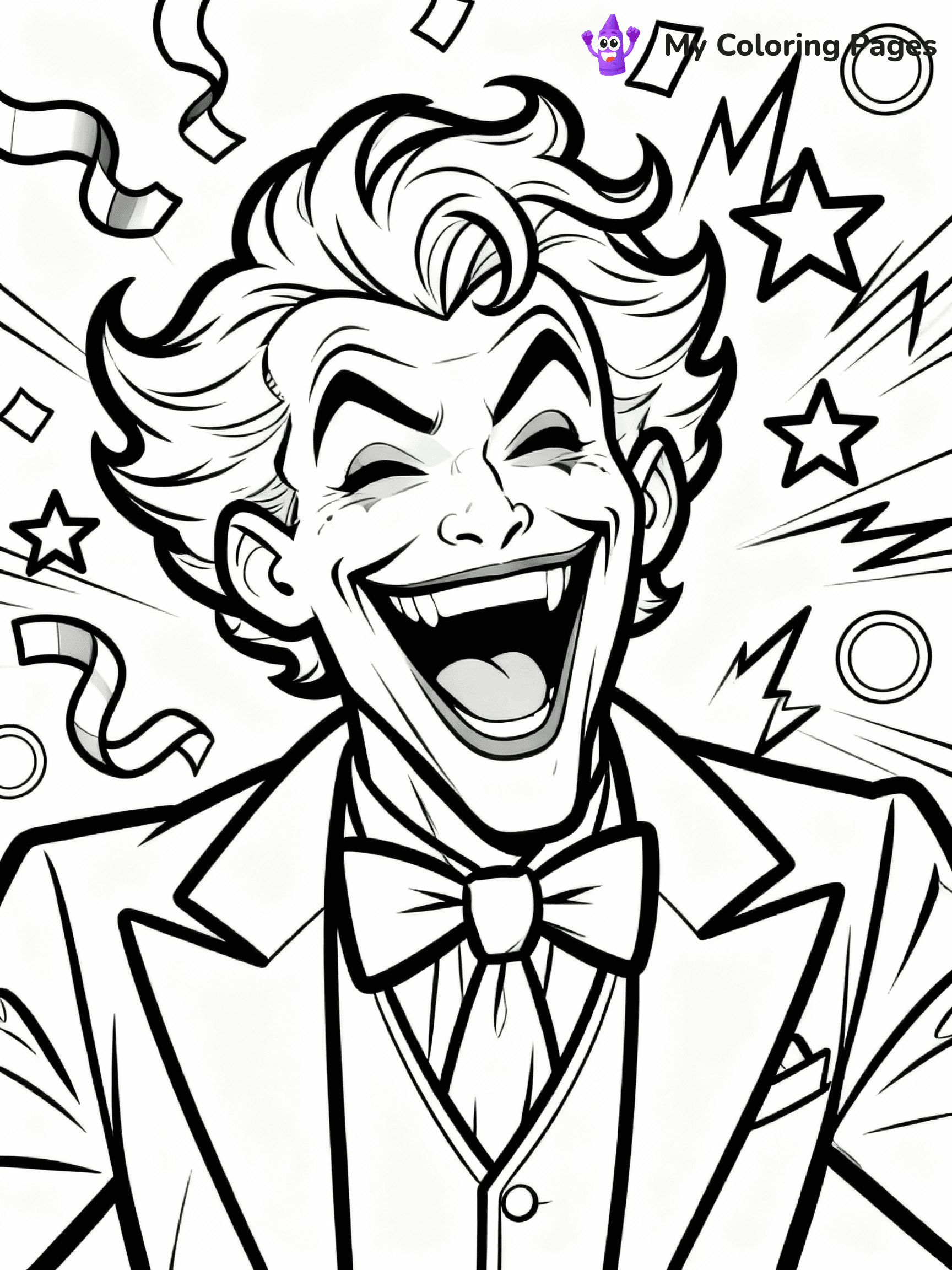 Joker Coloring Pages - 4