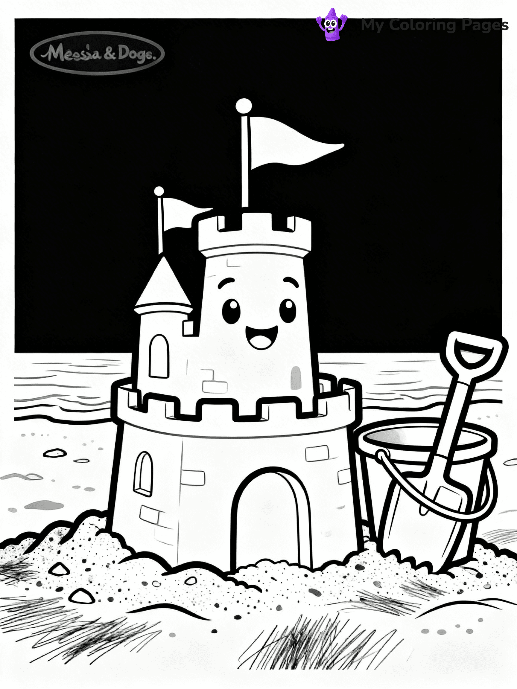 Simple Summer Coloring Pages - 21