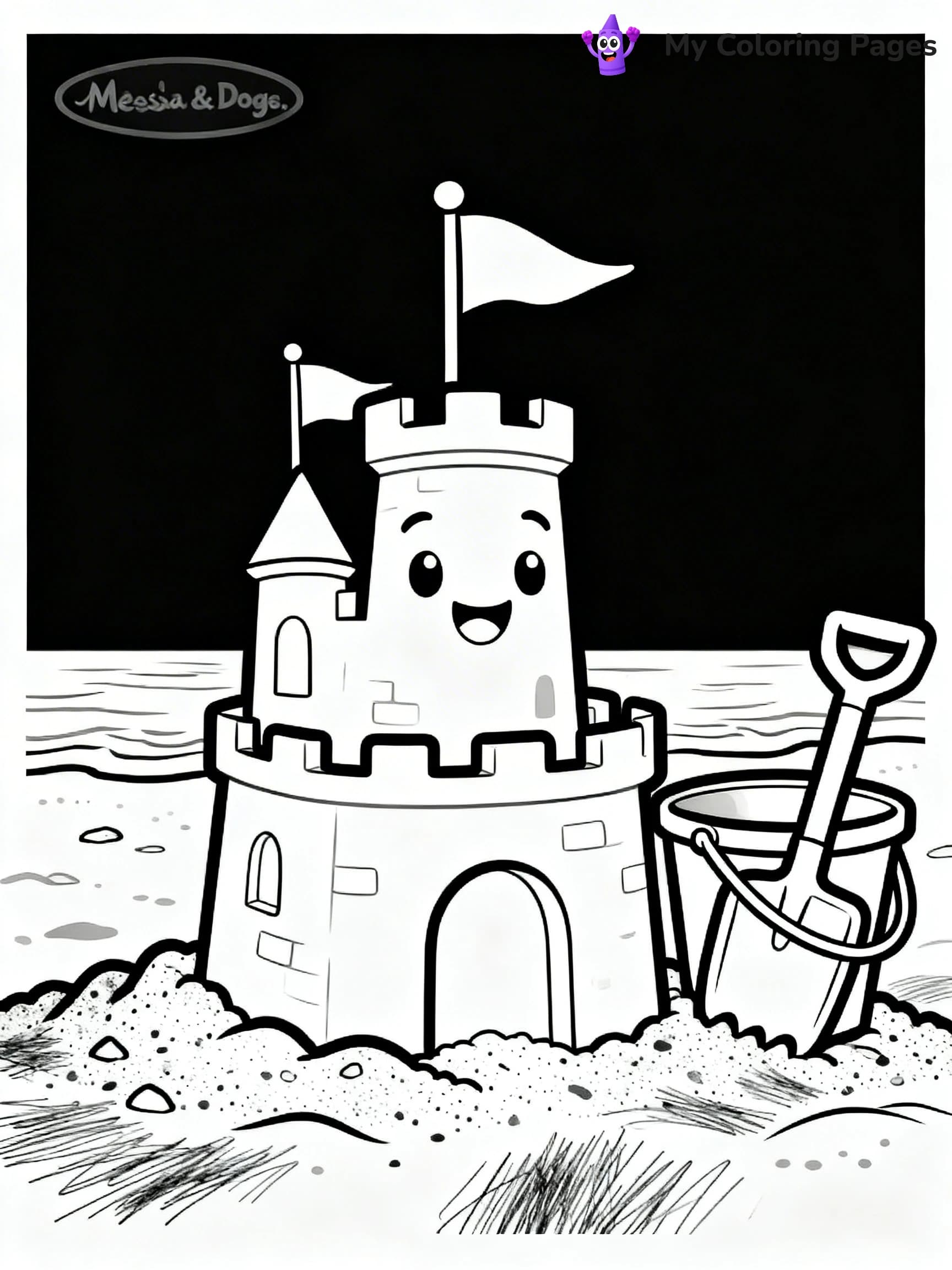 Simple Summer Coloring Pages - 21