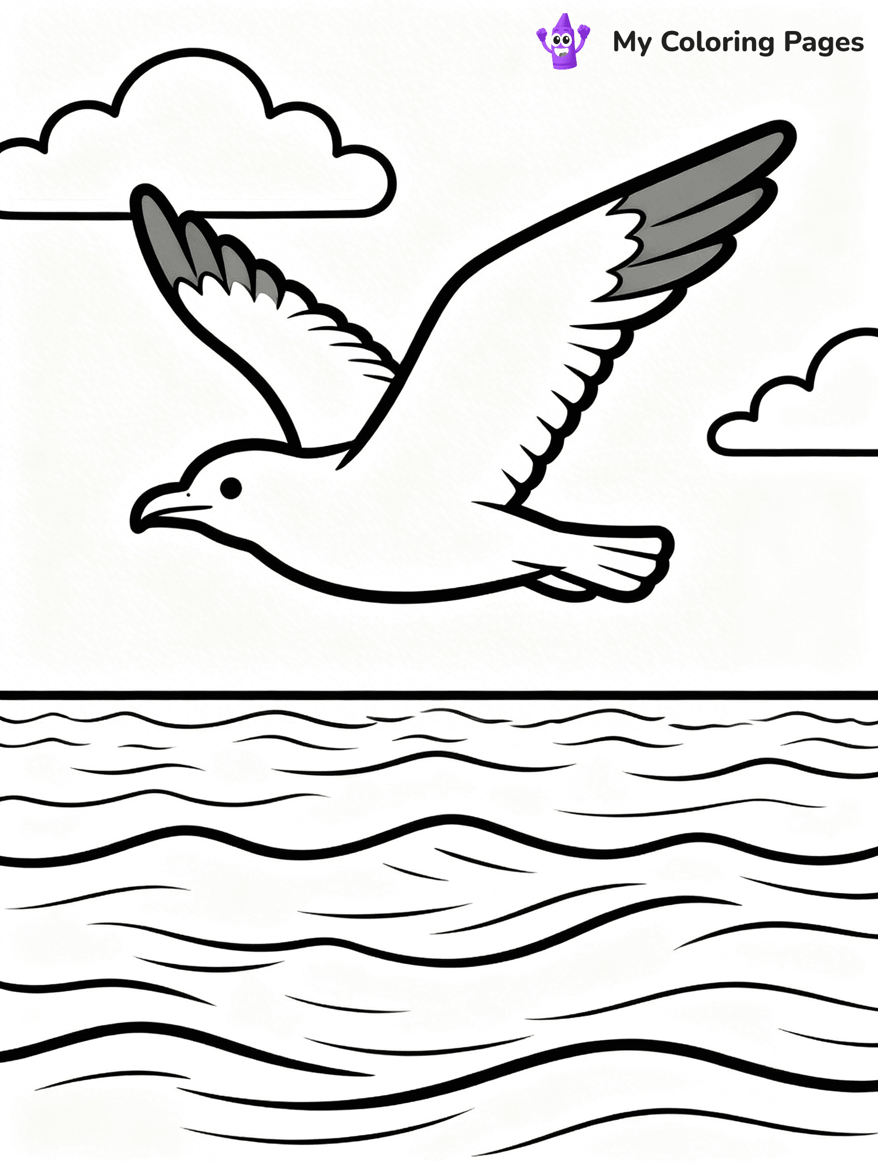 Simple Summer Coloring Pages - 13