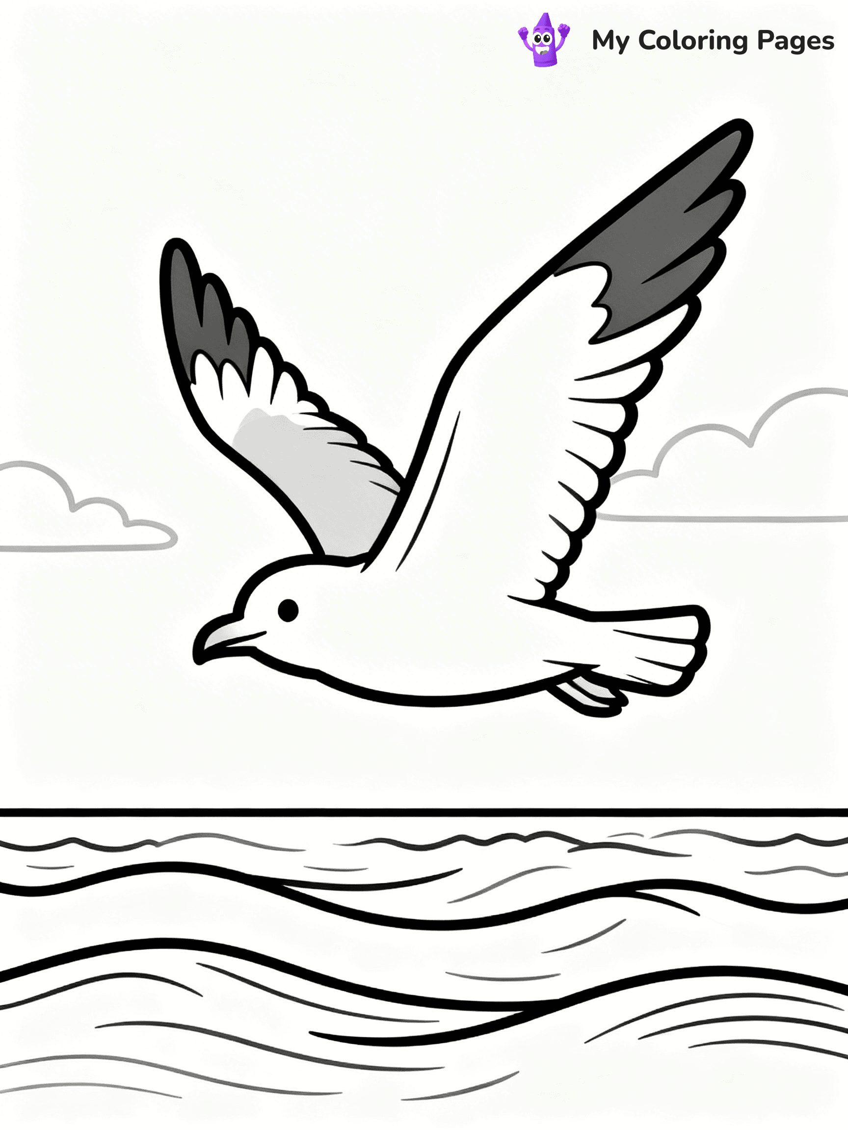 Simple Summer Coloring Pages - 11