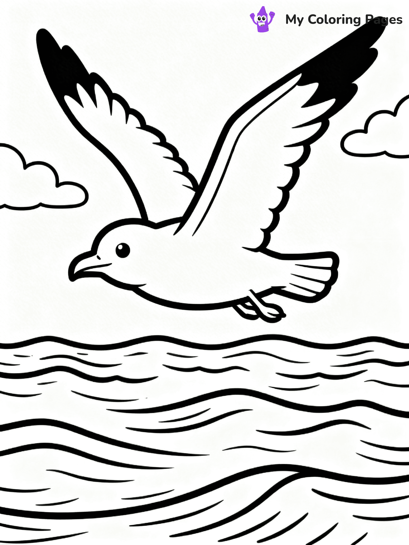 Simple Summer Coloring Pages - 10