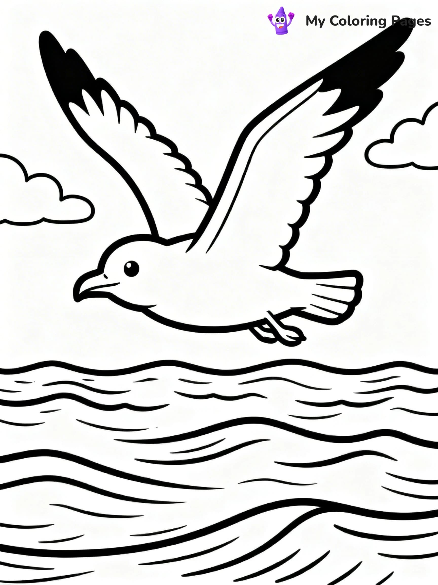 Simple Summer Coloring Pages - 10