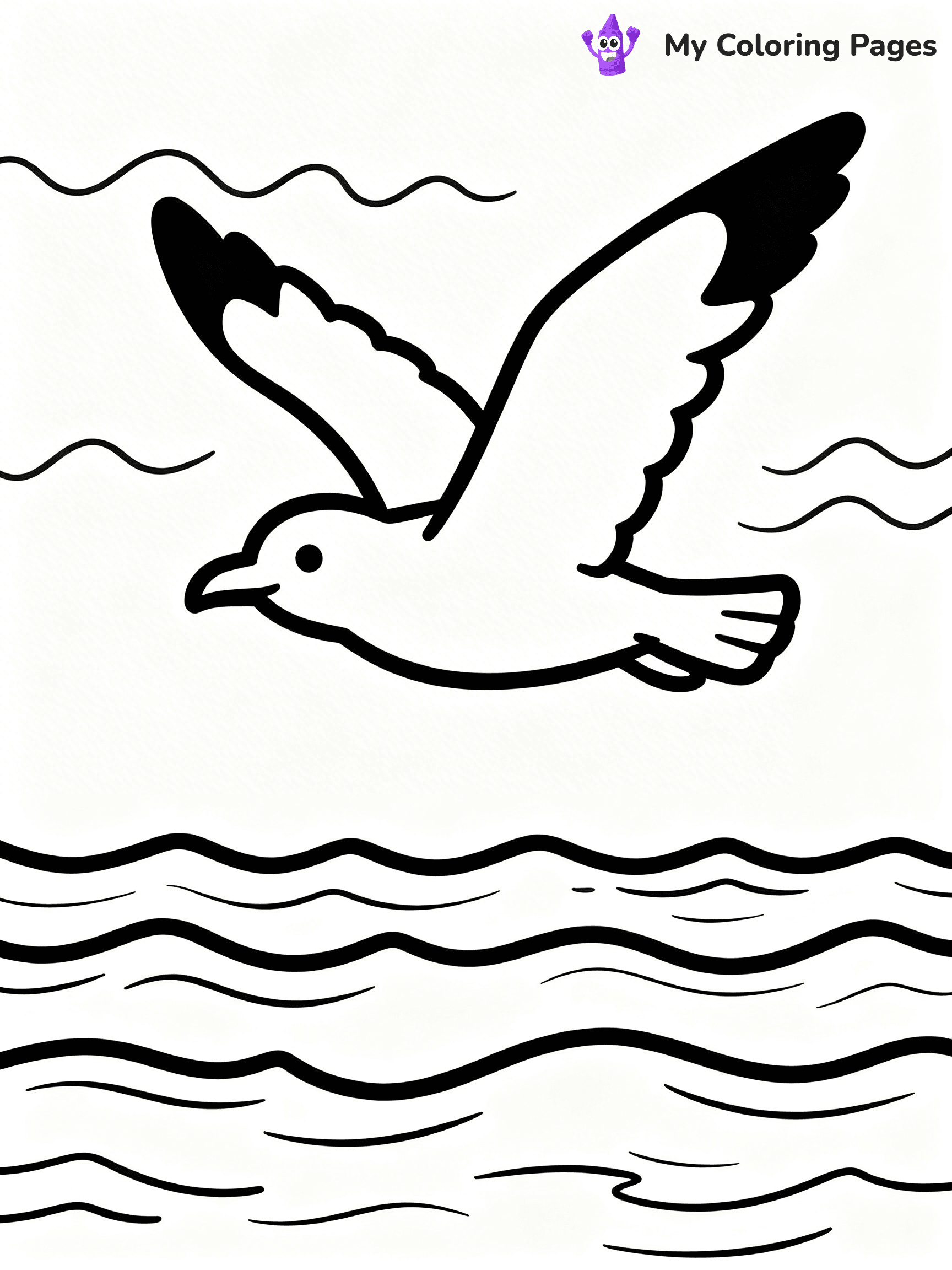 Simple Summer Coloring Pages - 6