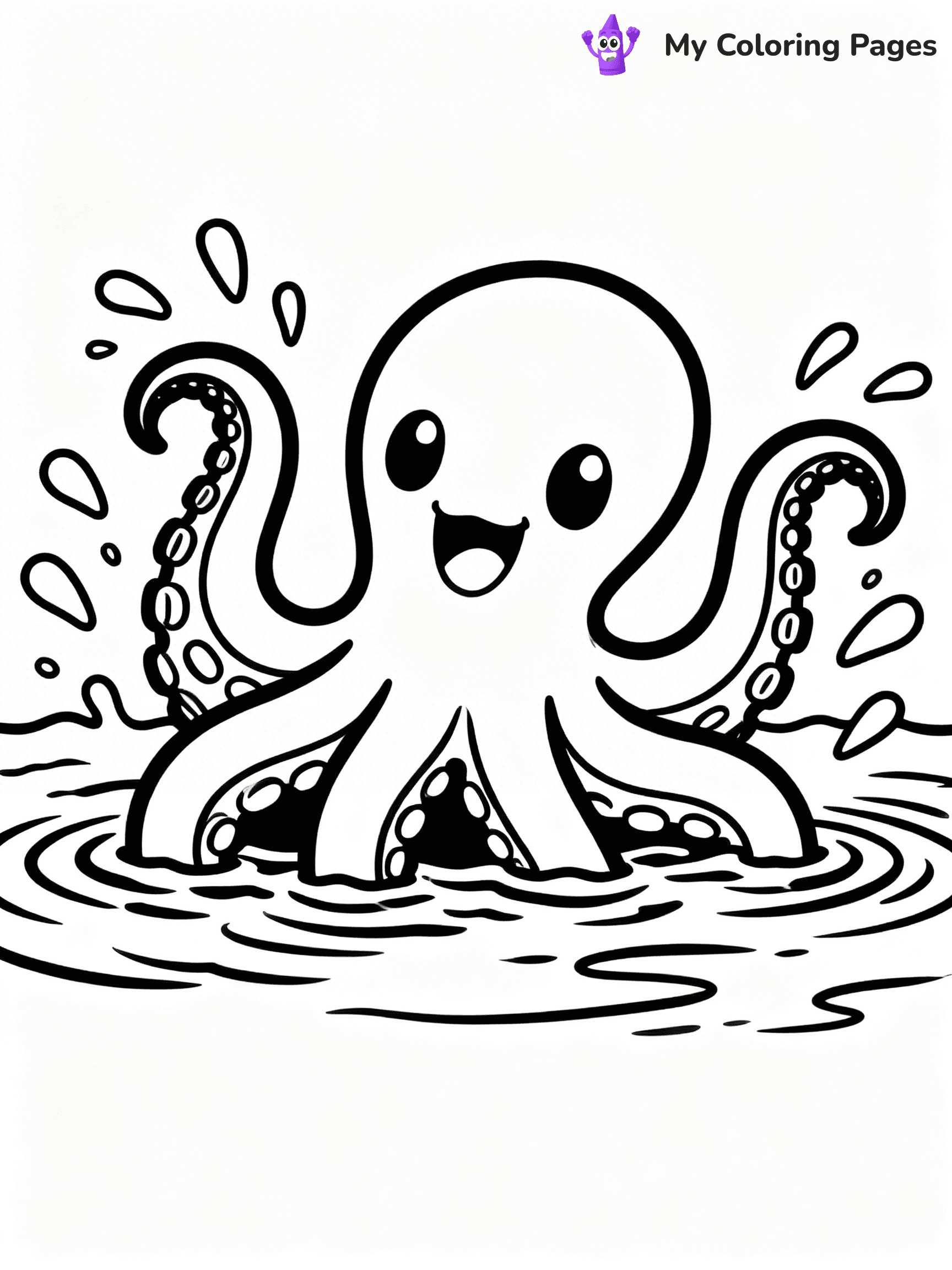 Sea Monster Coloring Pages - 46