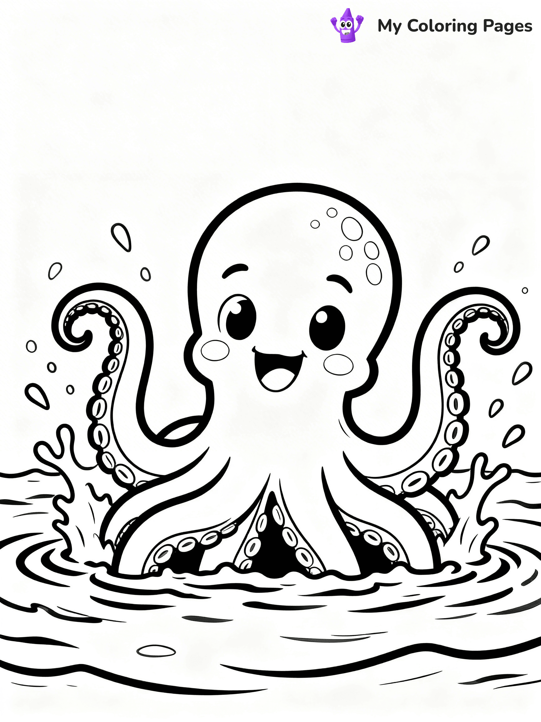 Sea Monster Coloring Pages - 45
