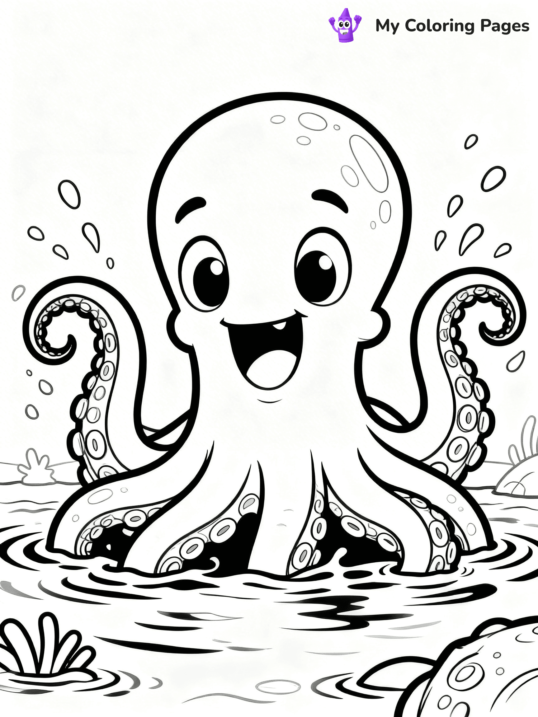 Sea Monster Coloring Pages - 43