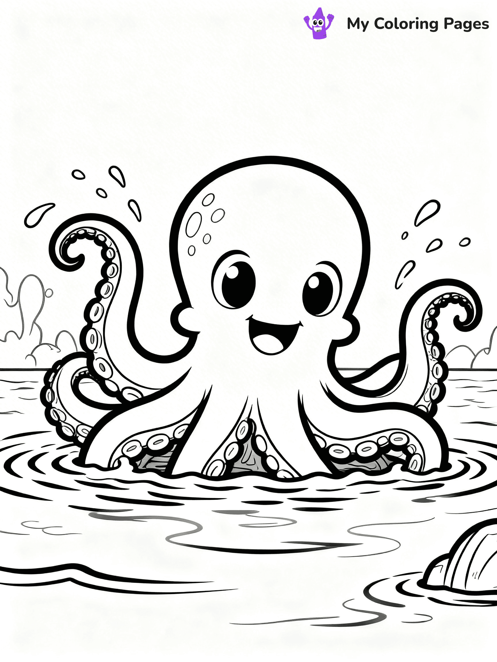 Sea Monster Coloring Pages - 42
