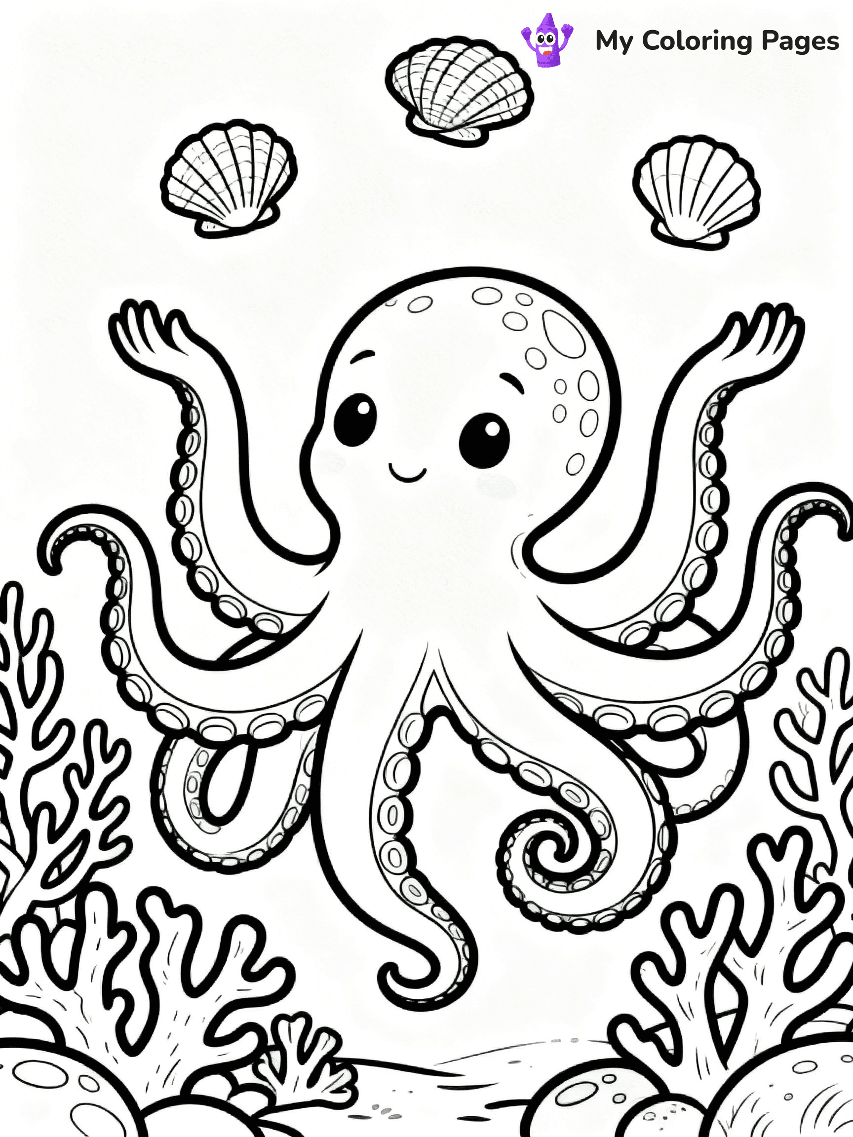 Sea Monster Coloring Pages - 39