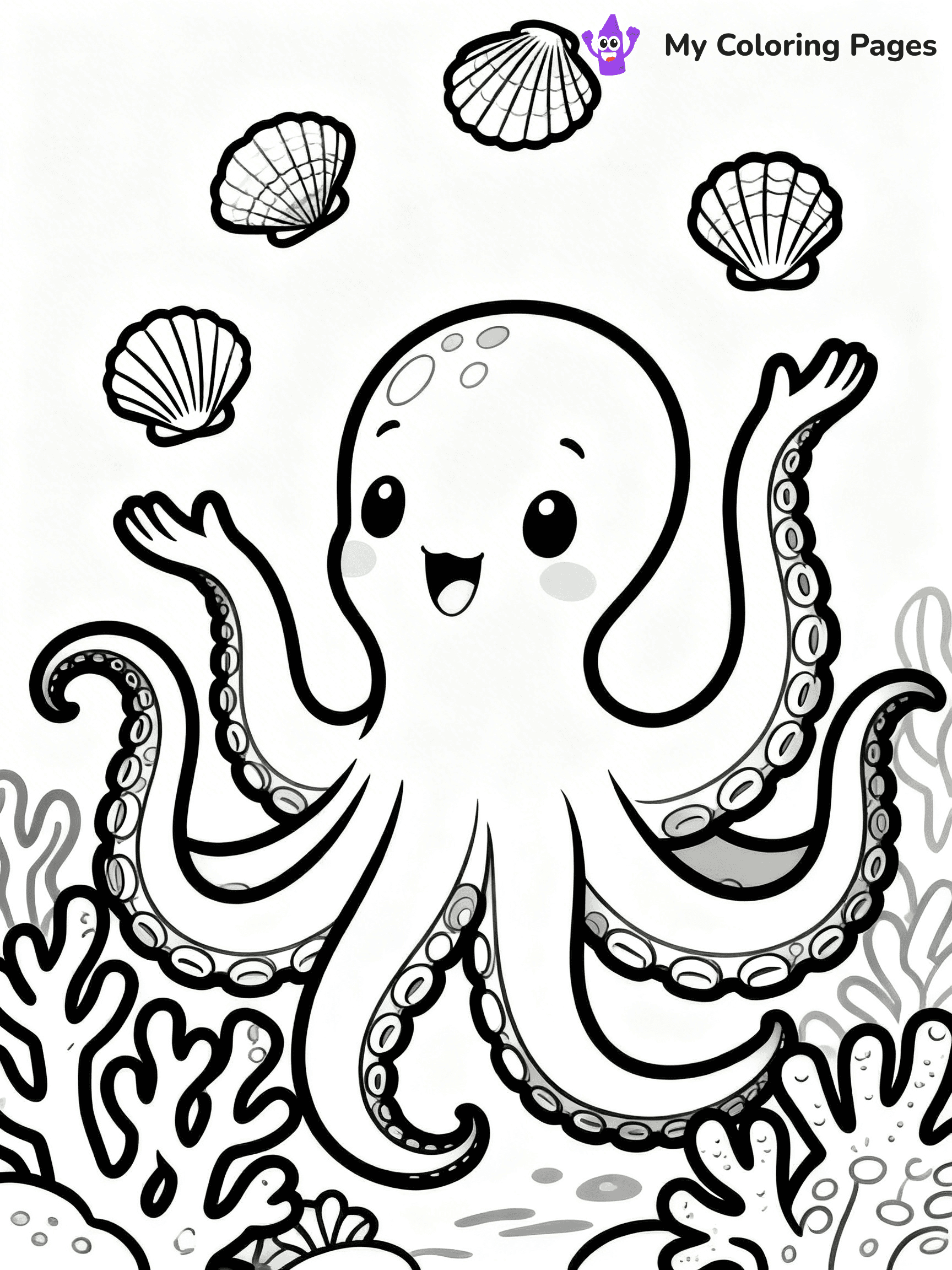 Sea Monster Coloring Pages - 37