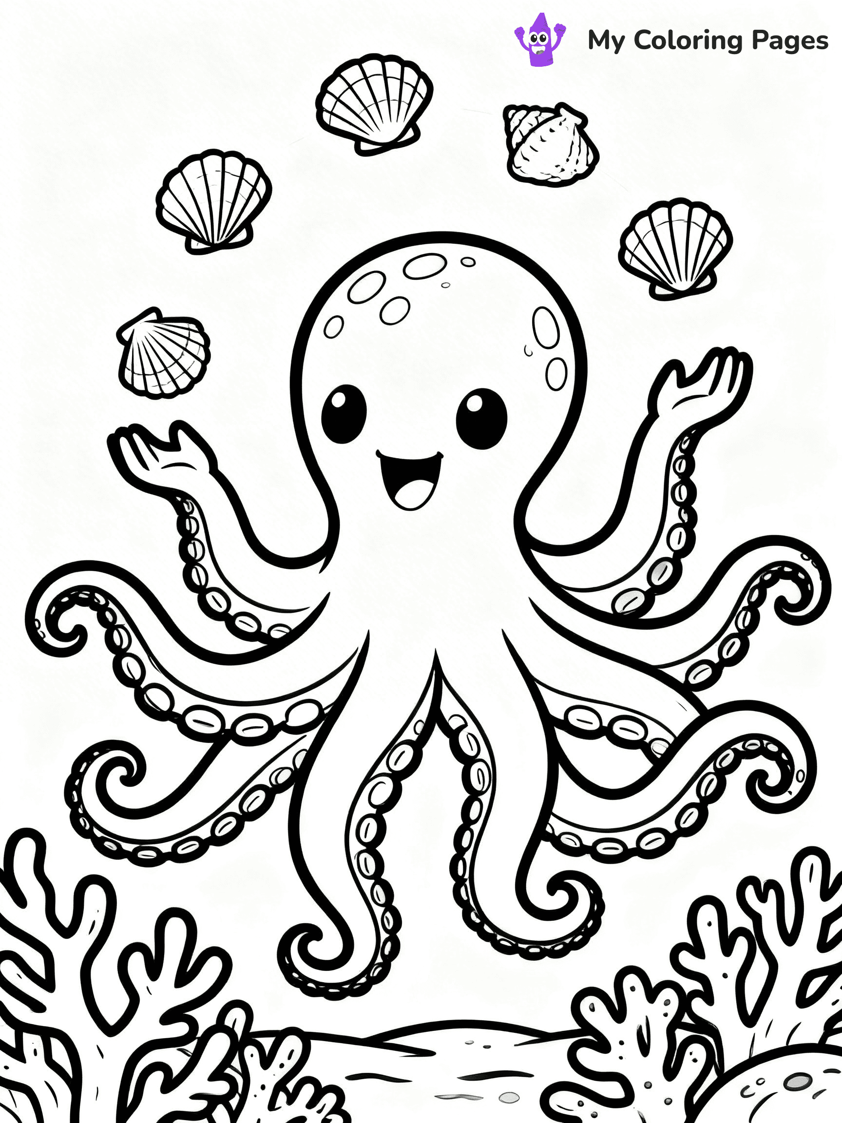 Sea Monster Coloring Pages - 36