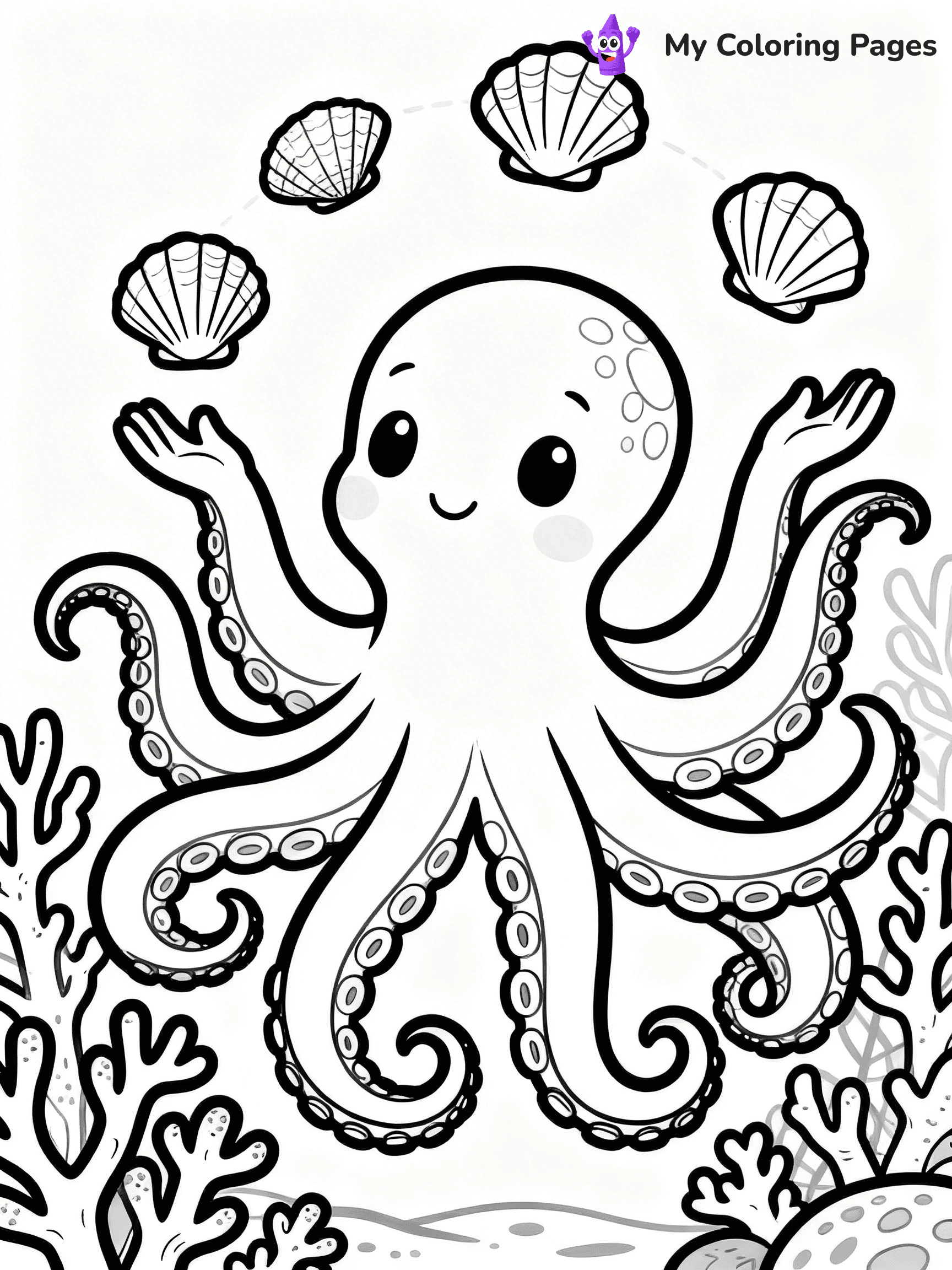 Sea Monster Coloring Pages - 34