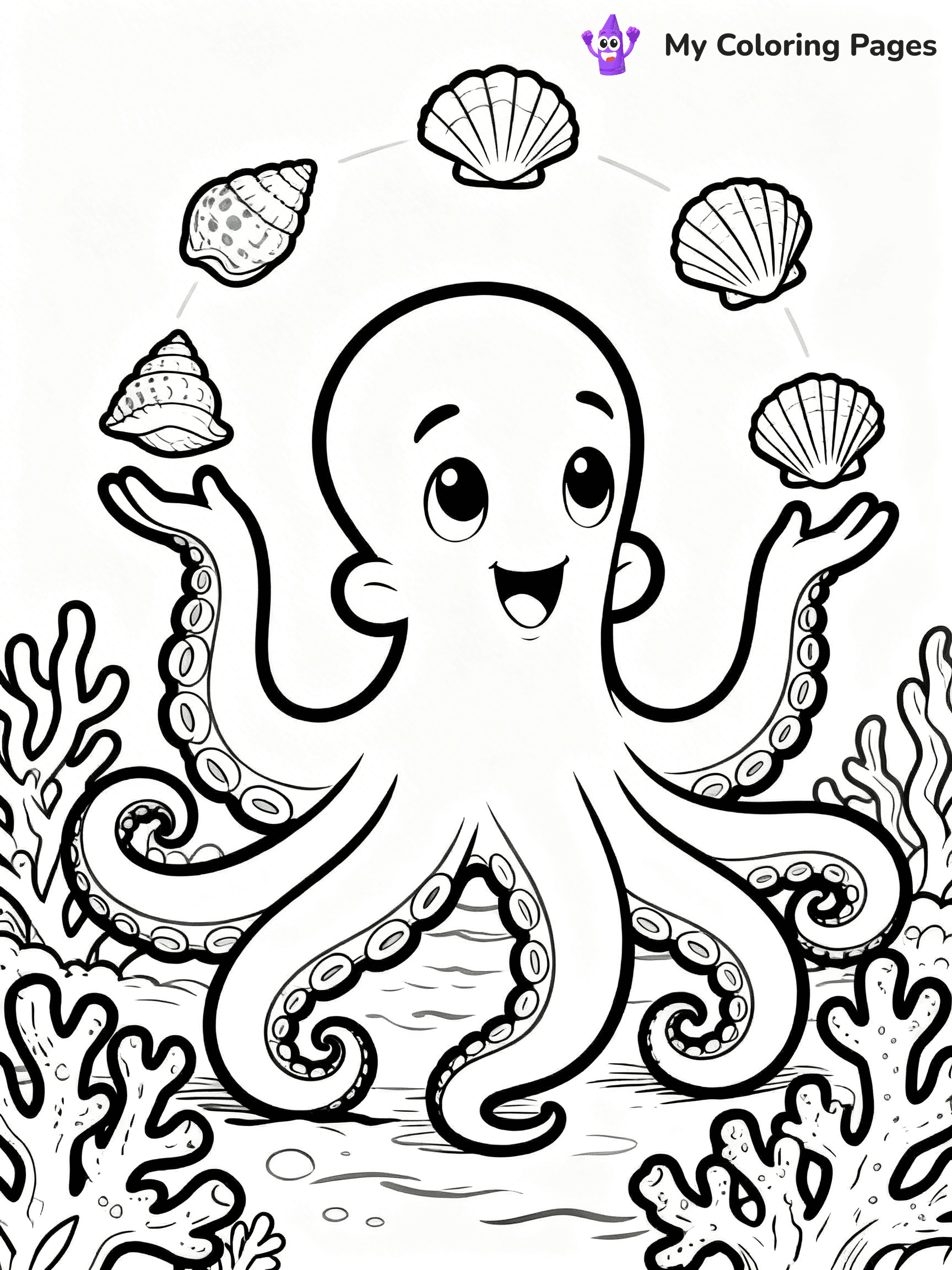 Sea Monster Coloring Pages - 33